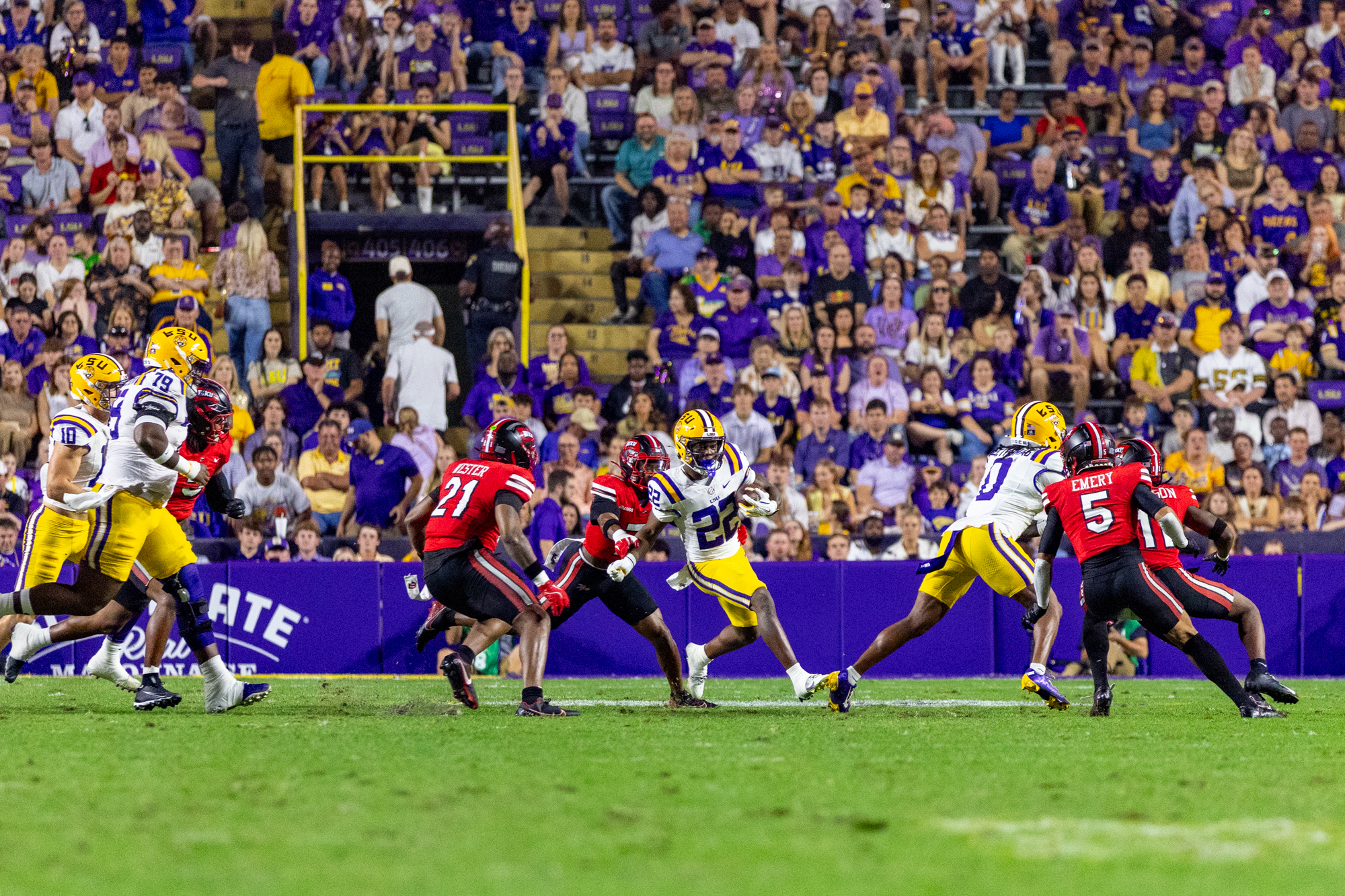 PHOTOS: LSU football narrowly defeats WKU in non-conference play