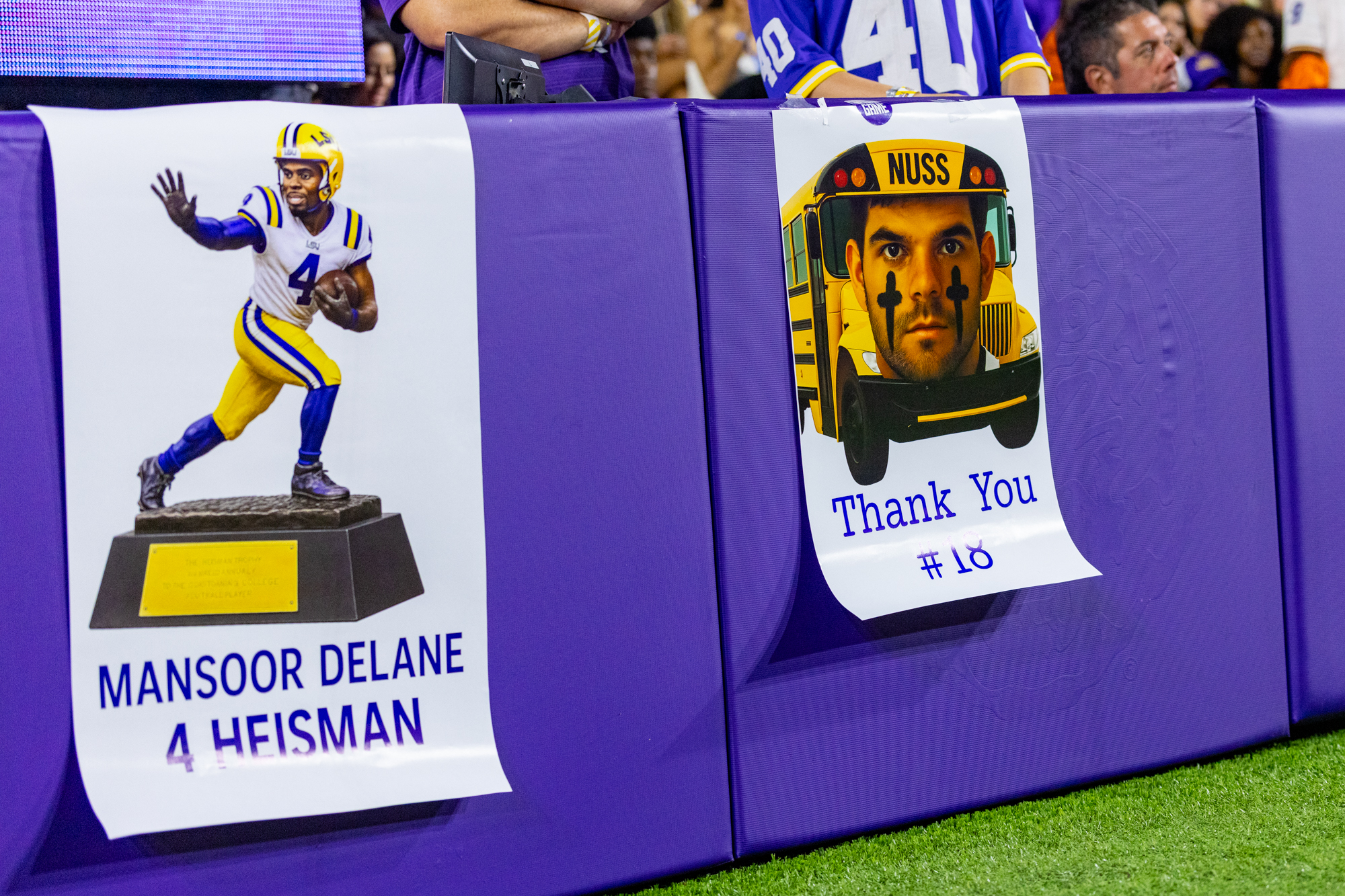 PHOTOS: LSU football narrowly defeats WKU in non-conference play