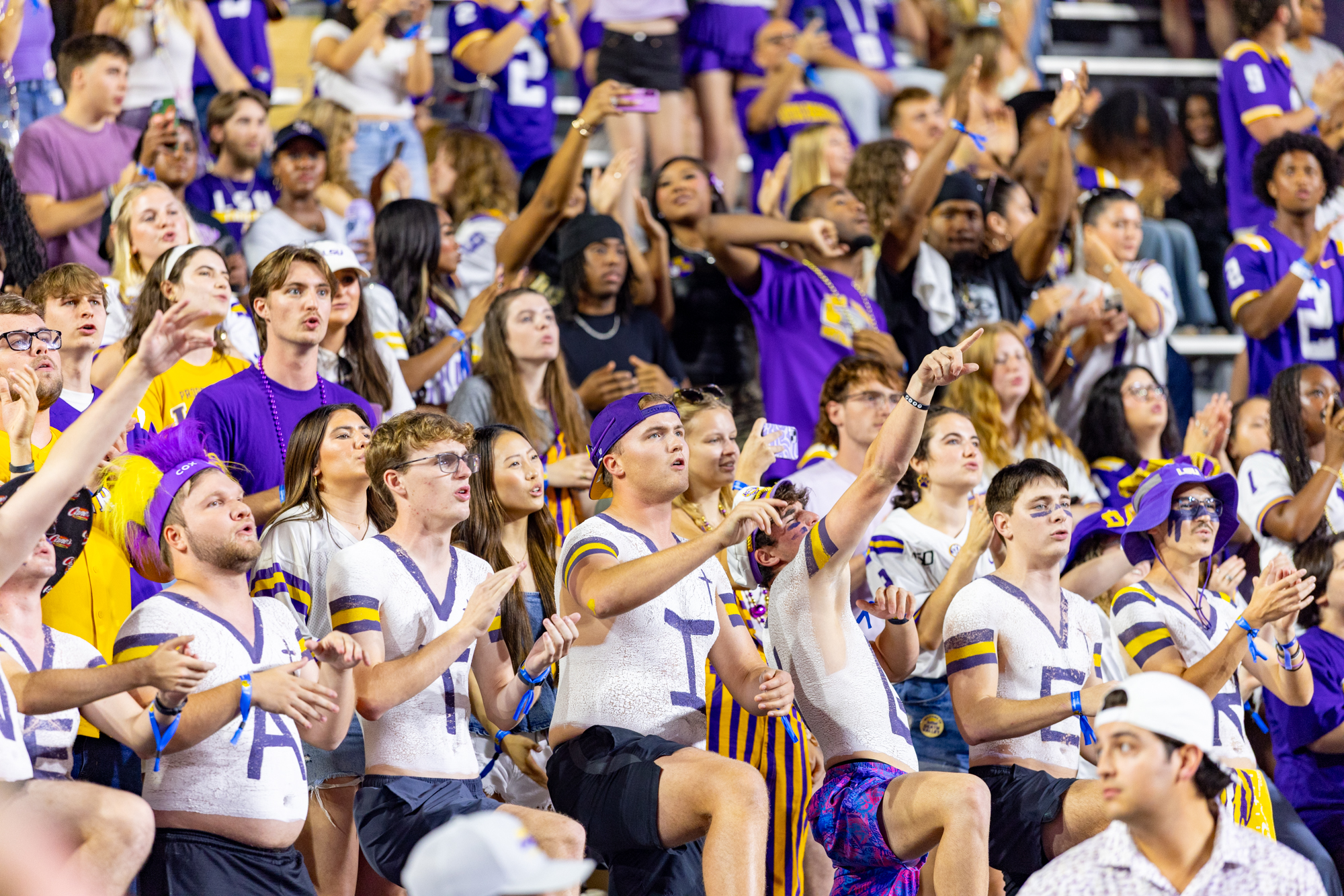 PHOTOS: LSU football narrowly defeats WKU in non-conference play