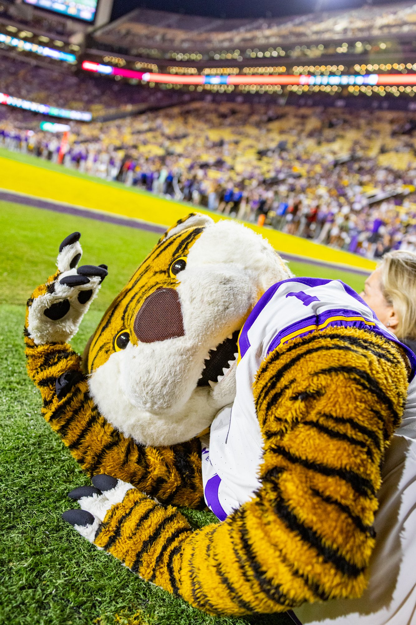 PHOTOS: LSU football narrowly defeats WKU in non-conference play