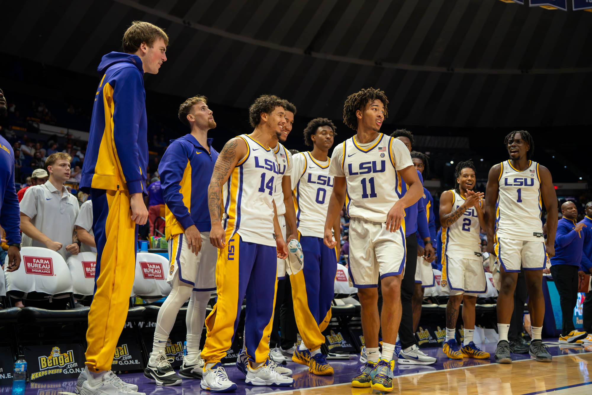 PHOTOS: LSU men's basketball defeats Tarleton State in season opener