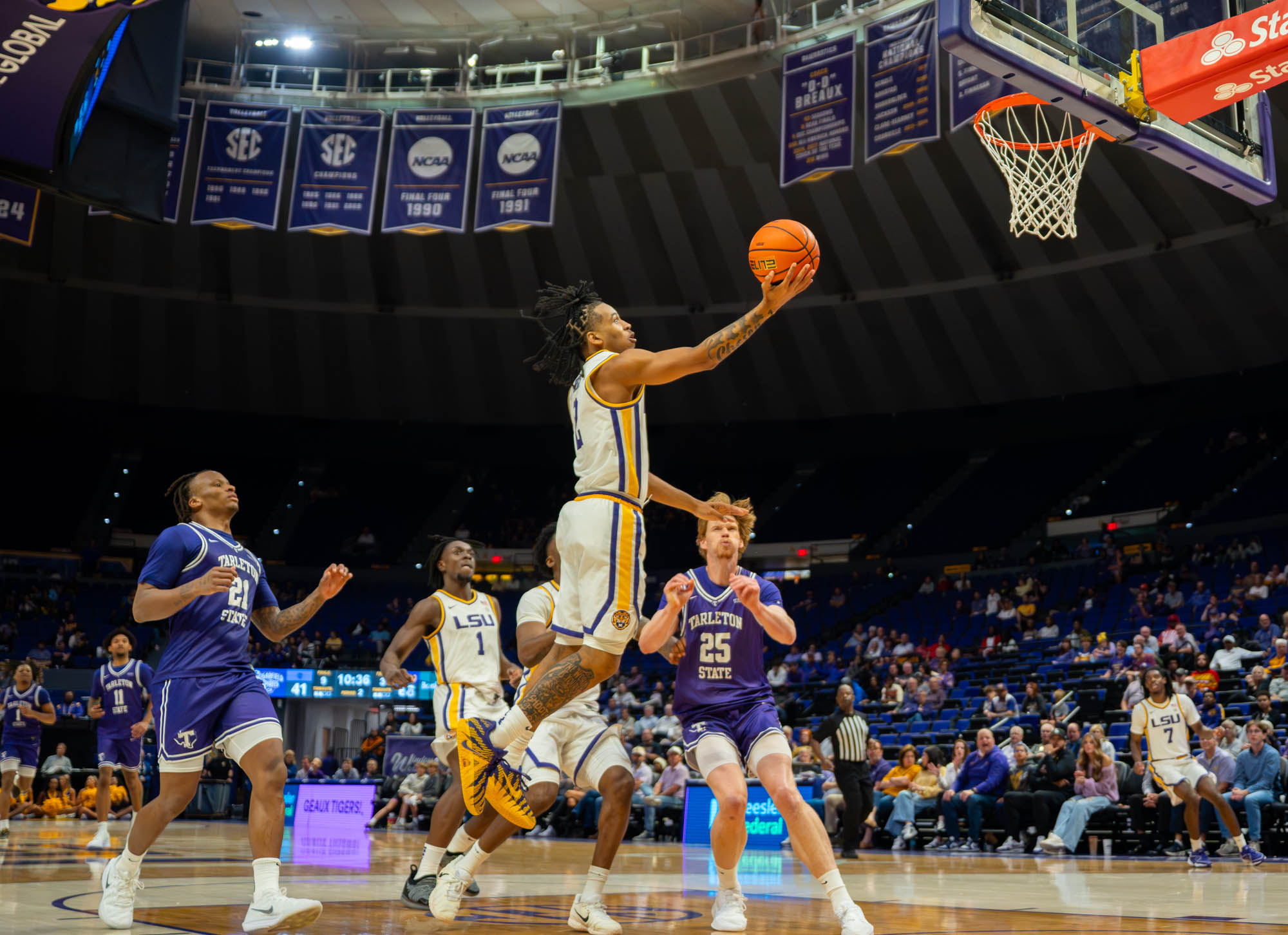 PHOTOS: LSU men's basketball defeats Tarleton State in season opener