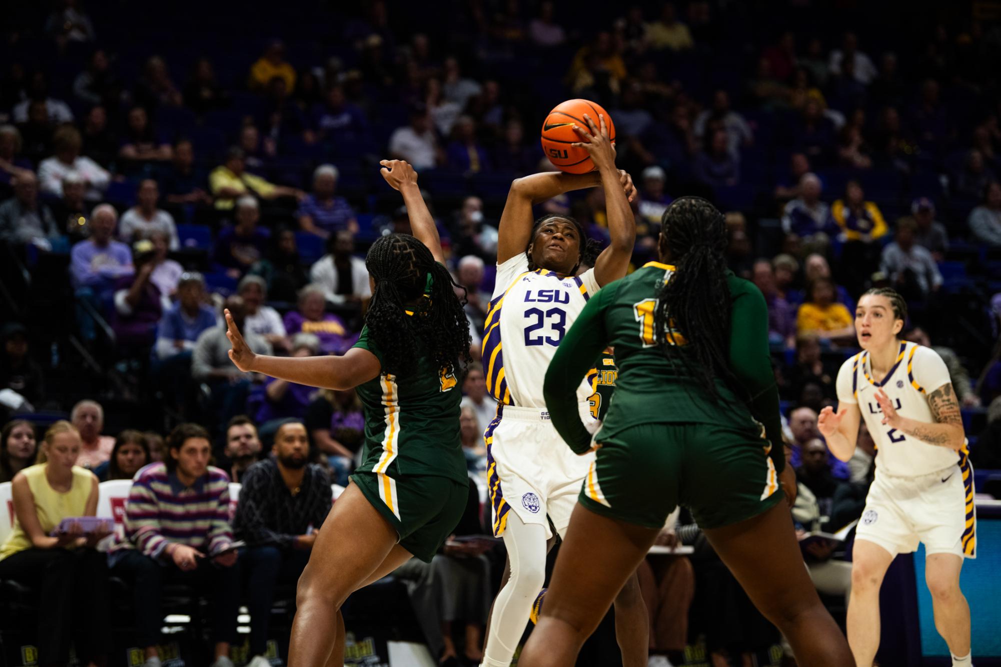 PHOTOS: LSU women's basketball dominates Southeastern LA