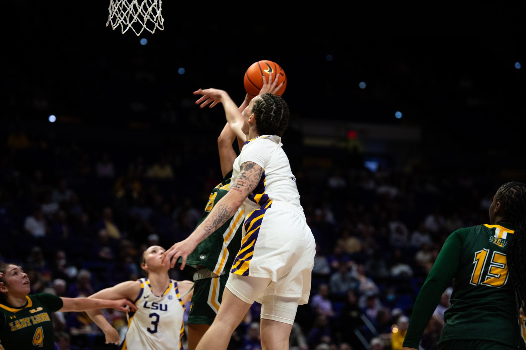 PHOTOS: LSU women's basketball dominates Southeastern LA
