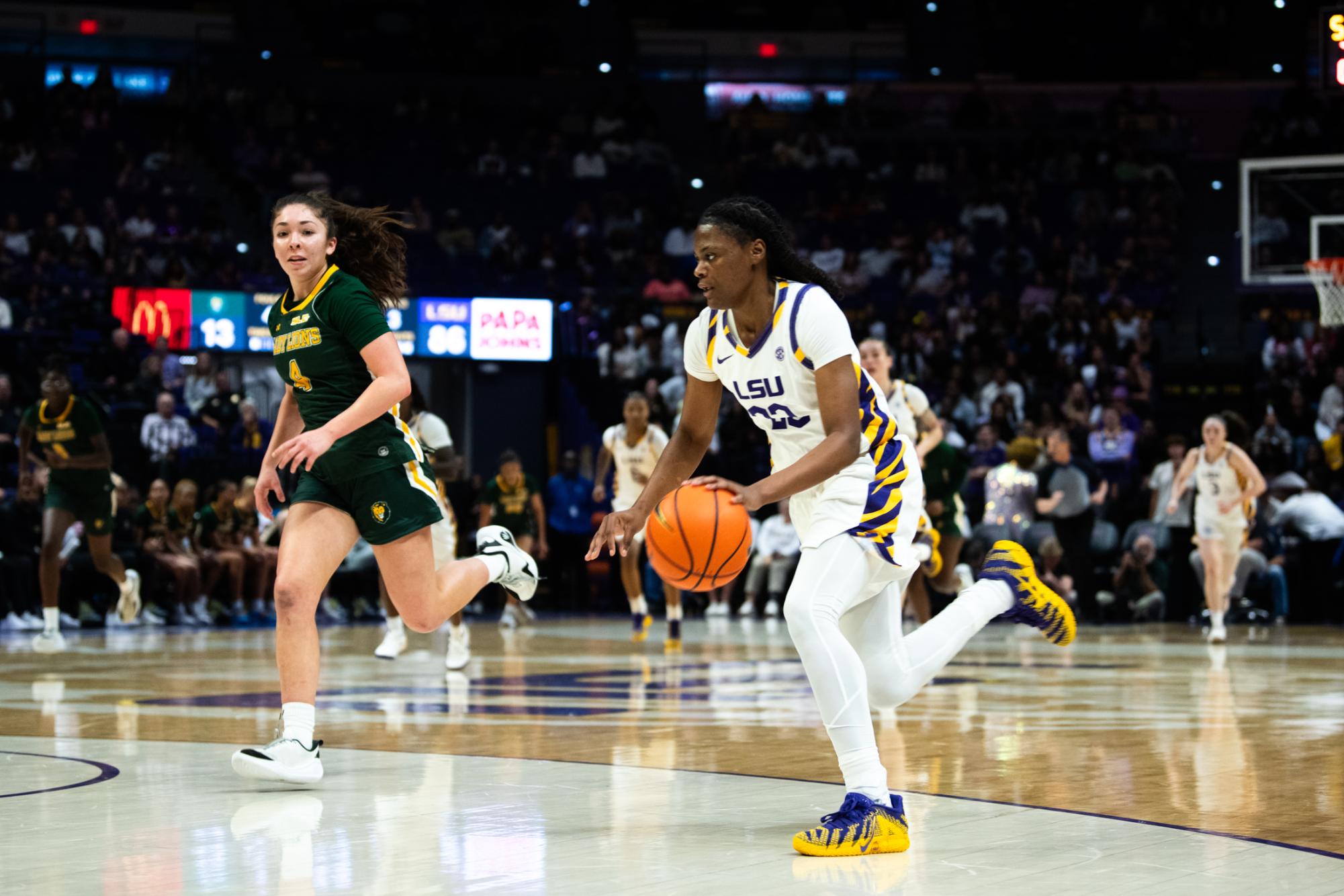 PHOTOS: LSU women's basketball dominates Southeastern LA