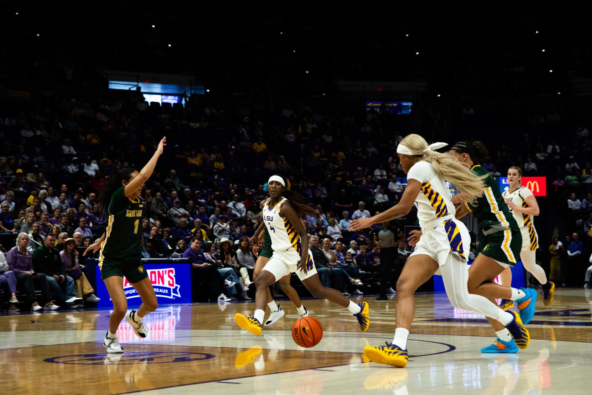 PHOTOS: LSU women's basketball dominates Southeastern LA