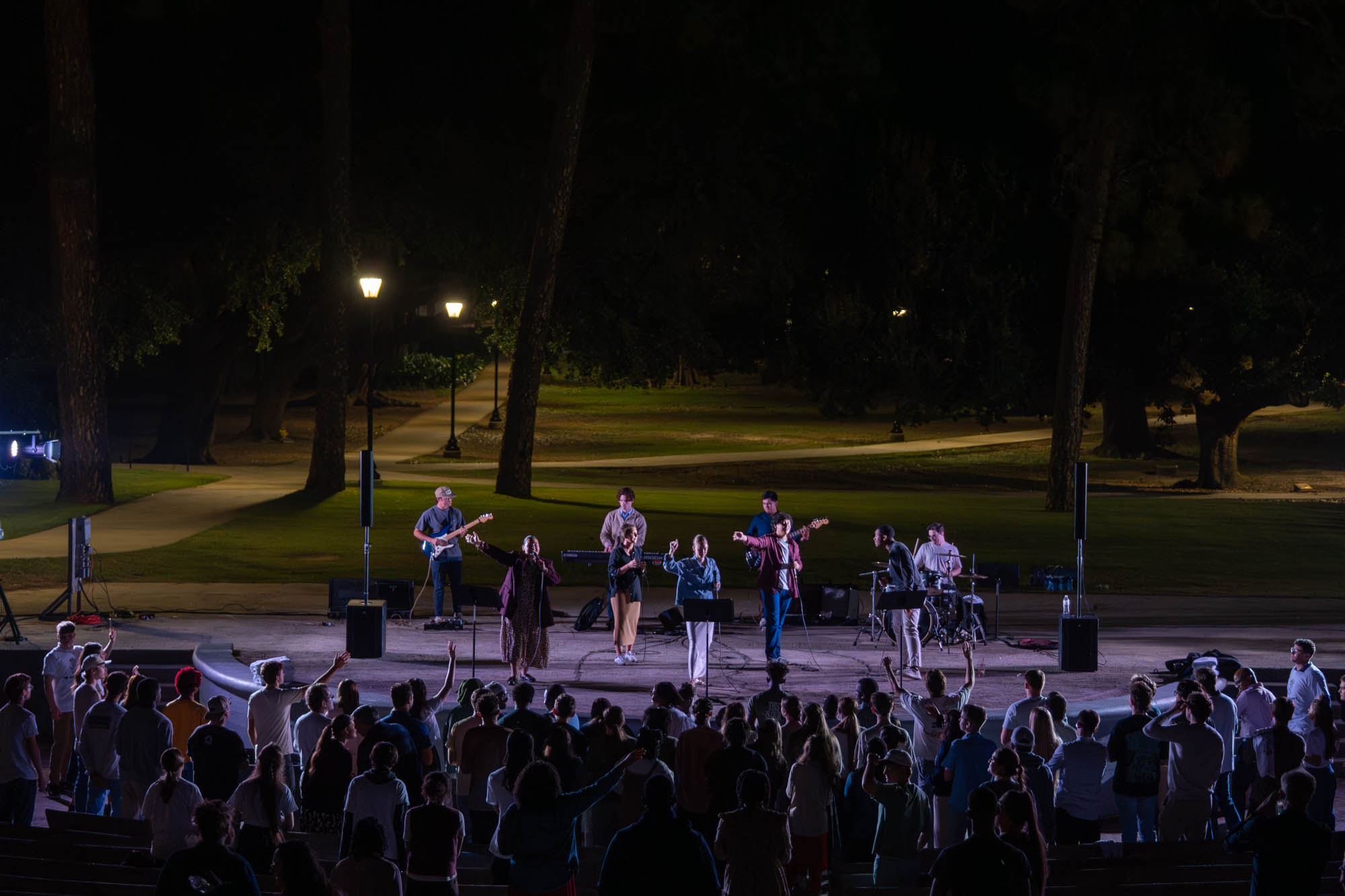 PHOTOS: The Movement hosts worship night on LSU campus
