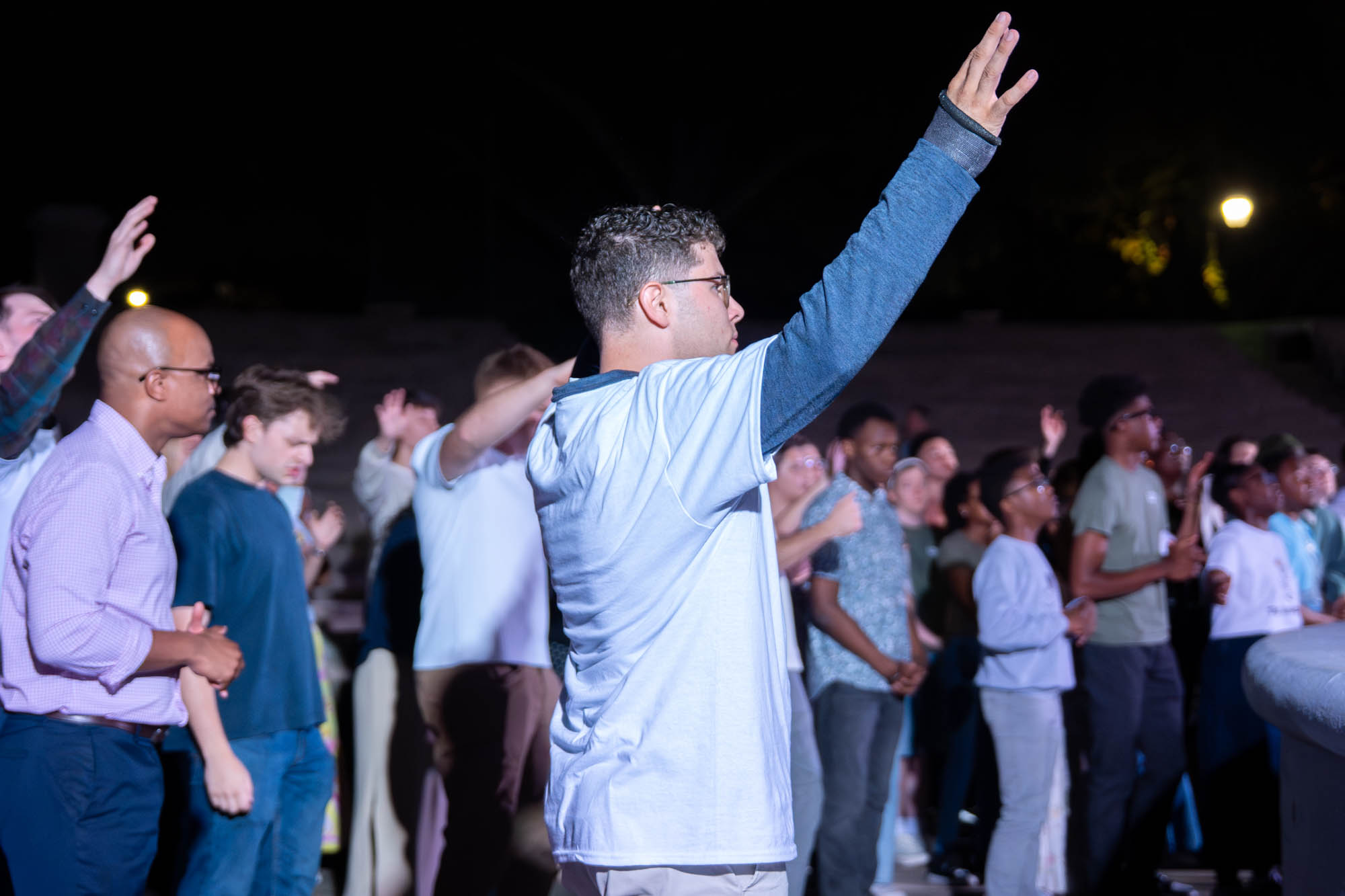 PHOTOS: The Movement hosts worship night on LSU campus