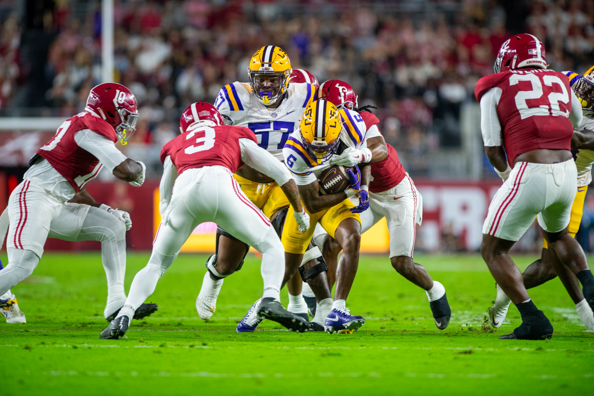 PHOTOS: LSU football suffers third straight loss to Alabama