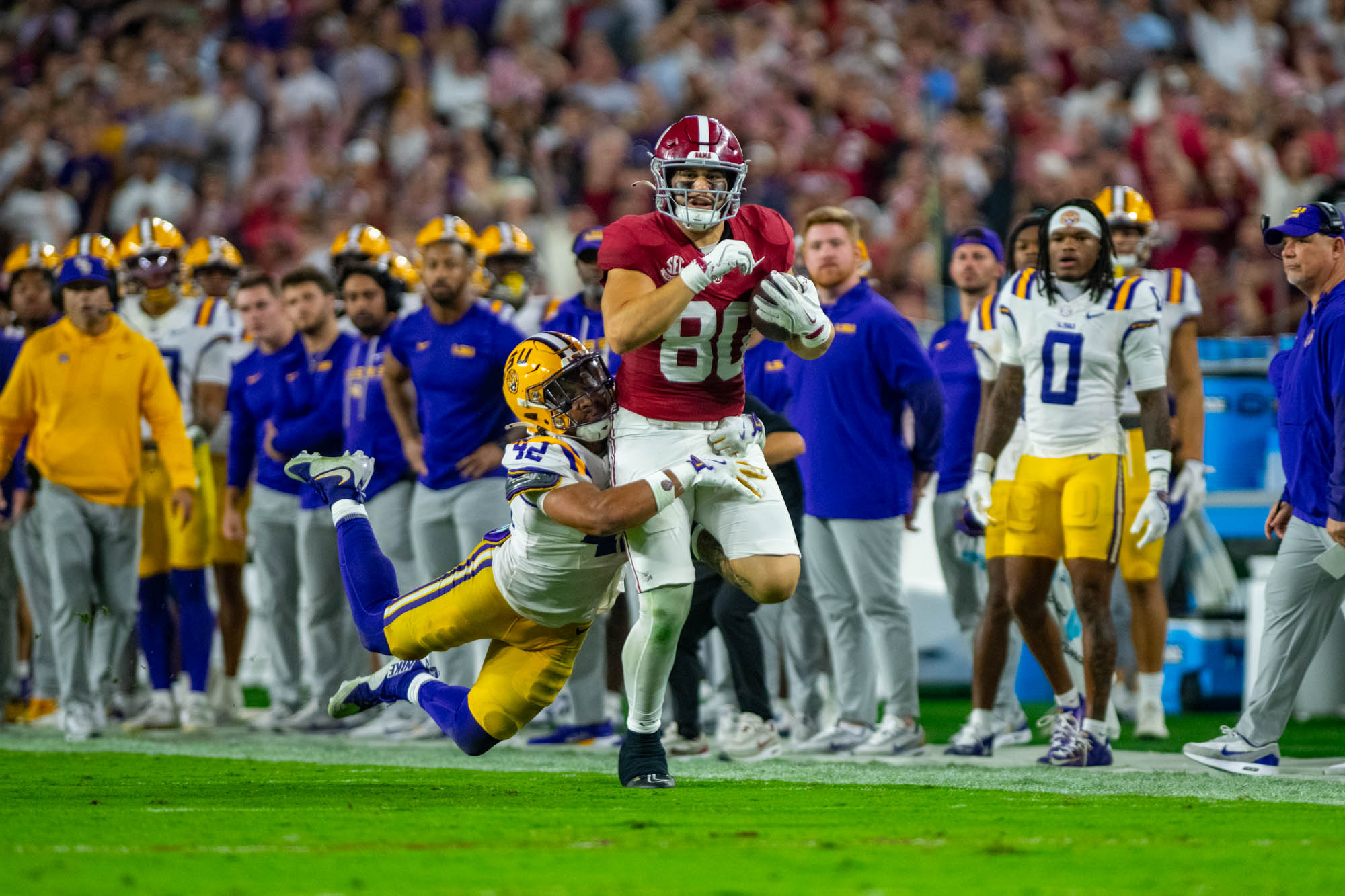 PHOTOS: LSU football suffers third straight loss to Alabama