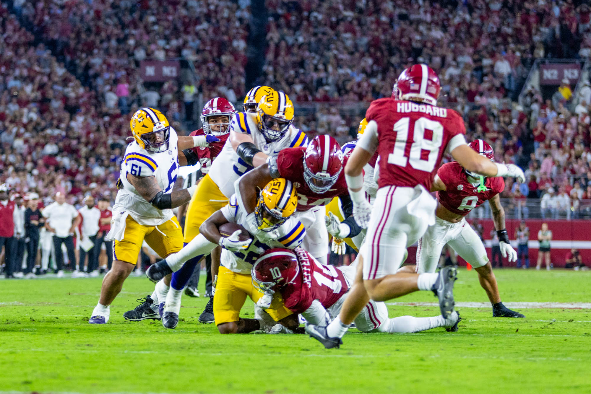 PHOTOS: LSU football suffers third straight loss to Alabama