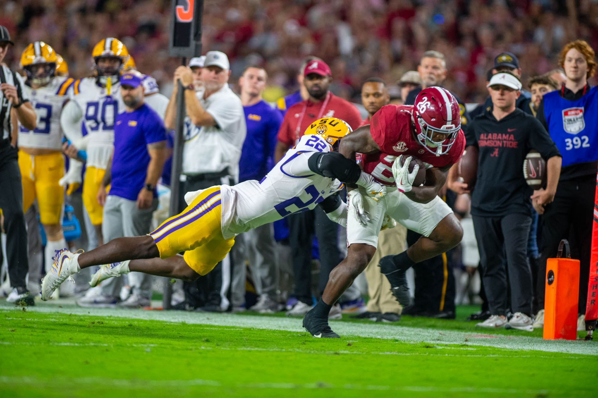 PHOTOS: LSU football suffers third straight loss to Alabama