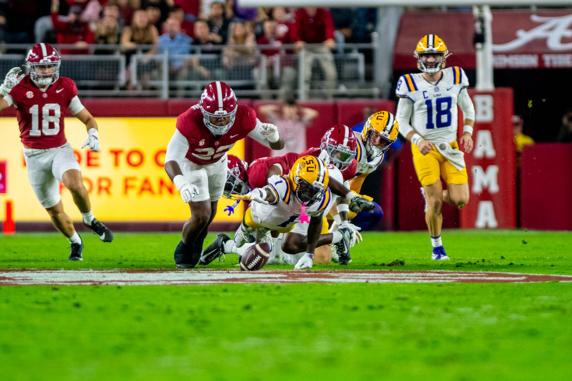 PHOTOS: LSU football suffers third straight loss to Alabama
