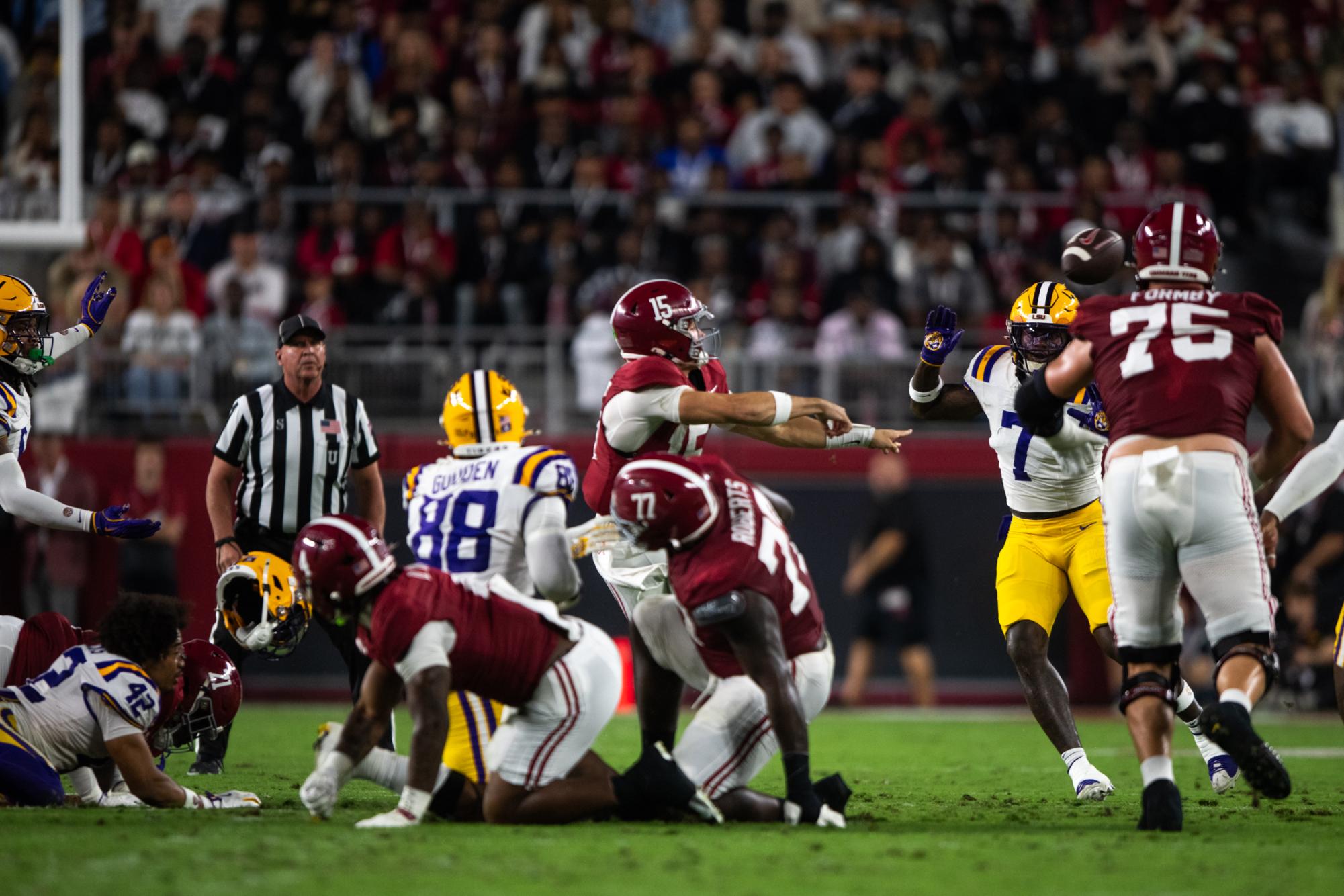 PHOTOS: LSU football suffers third straight loss to Alabama