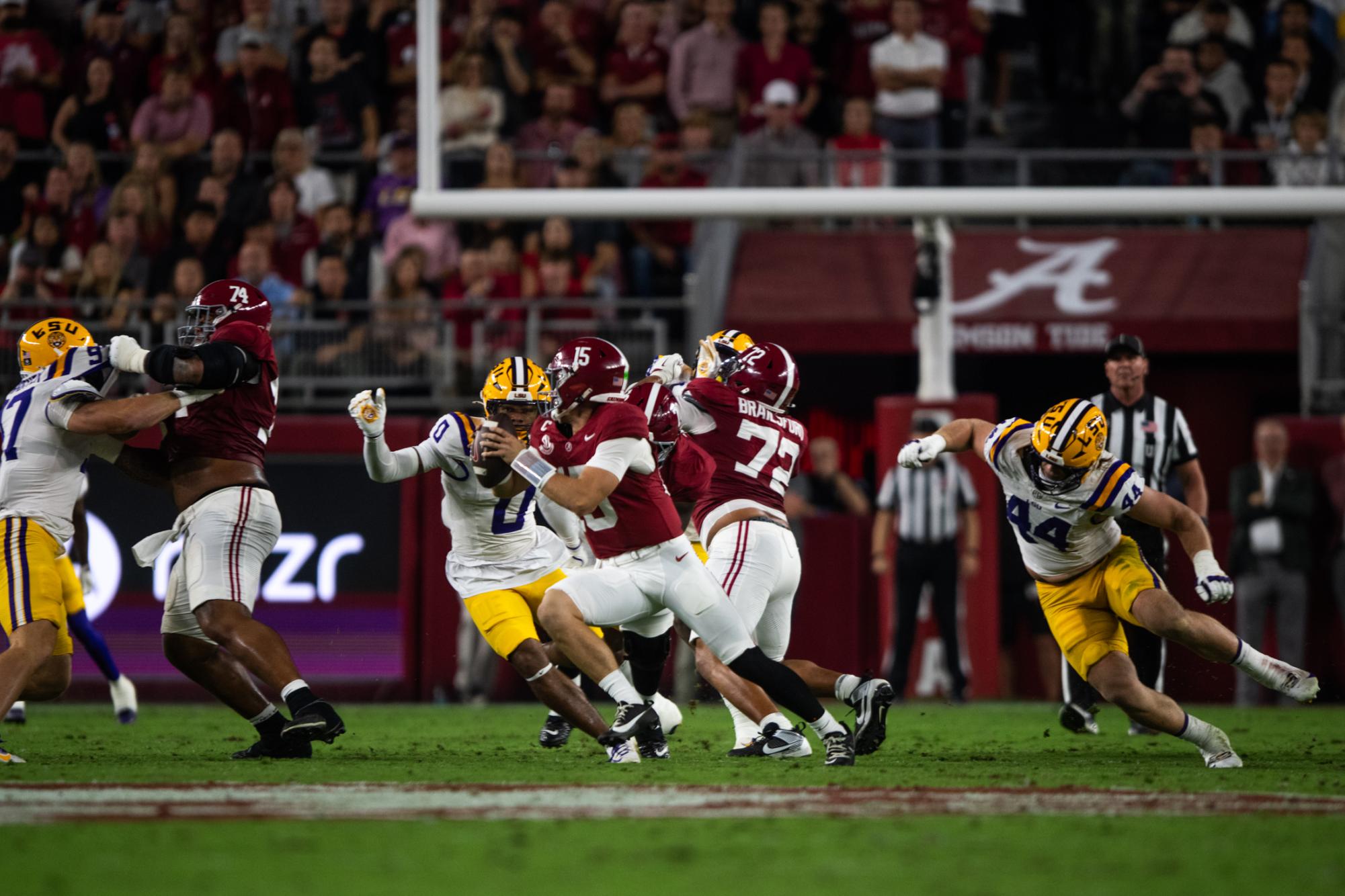 PHOTOS: LSU football suffers third straight loss to Alabama