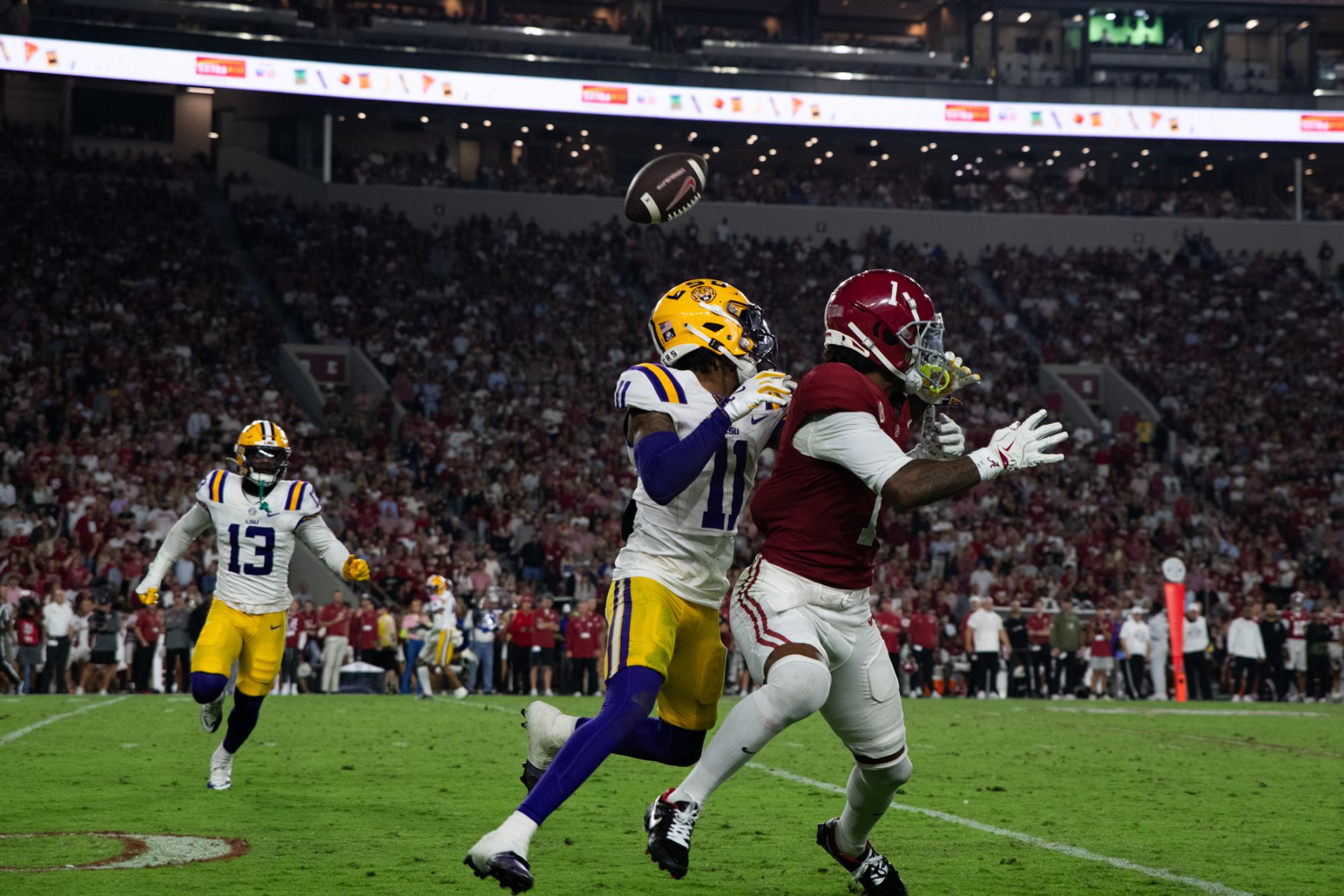 PHOTOS: LSU football suffers third straight loss to Alabama