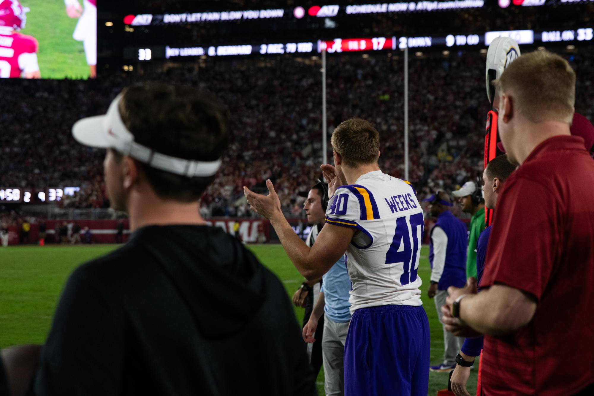 PHOTOS: LSU football suffers third straight loss to Alabama