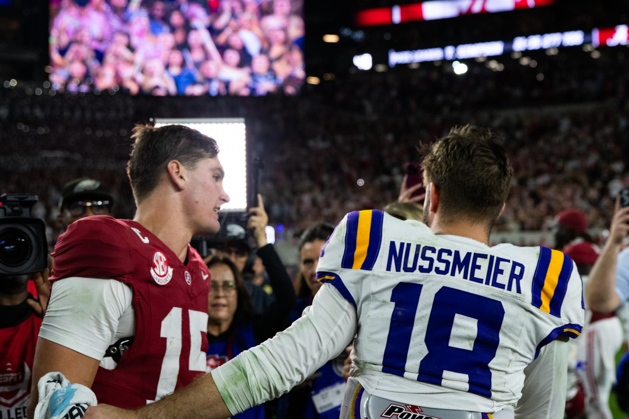 PHOTOS: LSU football suffers third straight loss to Alabama