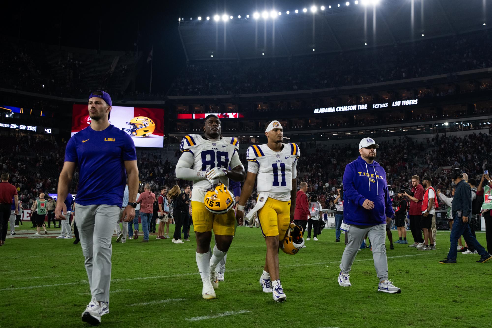 PHOTOS: LSU football suffers third straight loss to Alabama