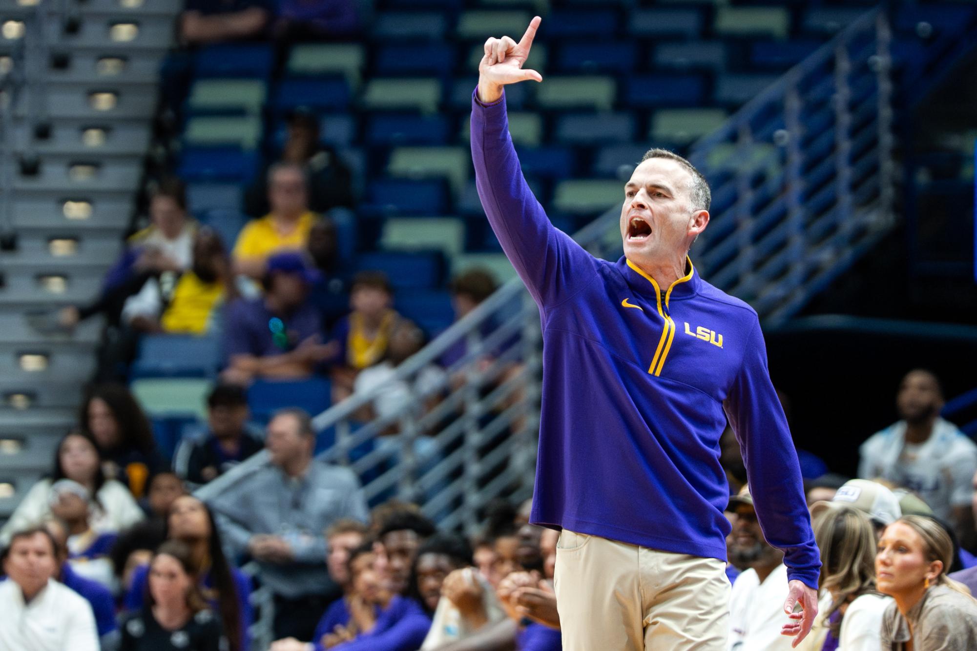 PHOTOS: LSU men's basketball defeats SMU on the road in New Orleans