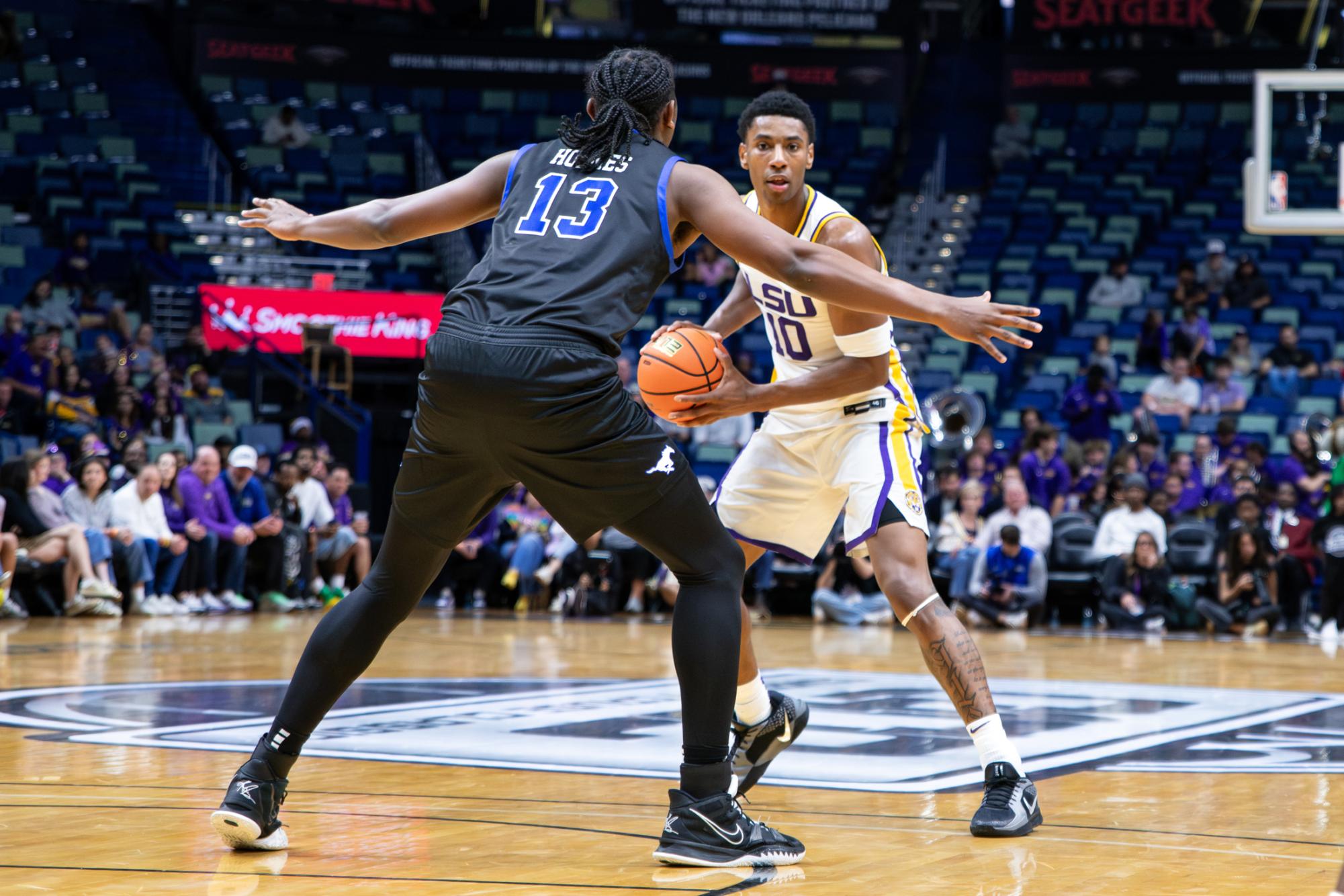 PHOTOS: LSU men's basketball defeats SMU on the road in New Orleans