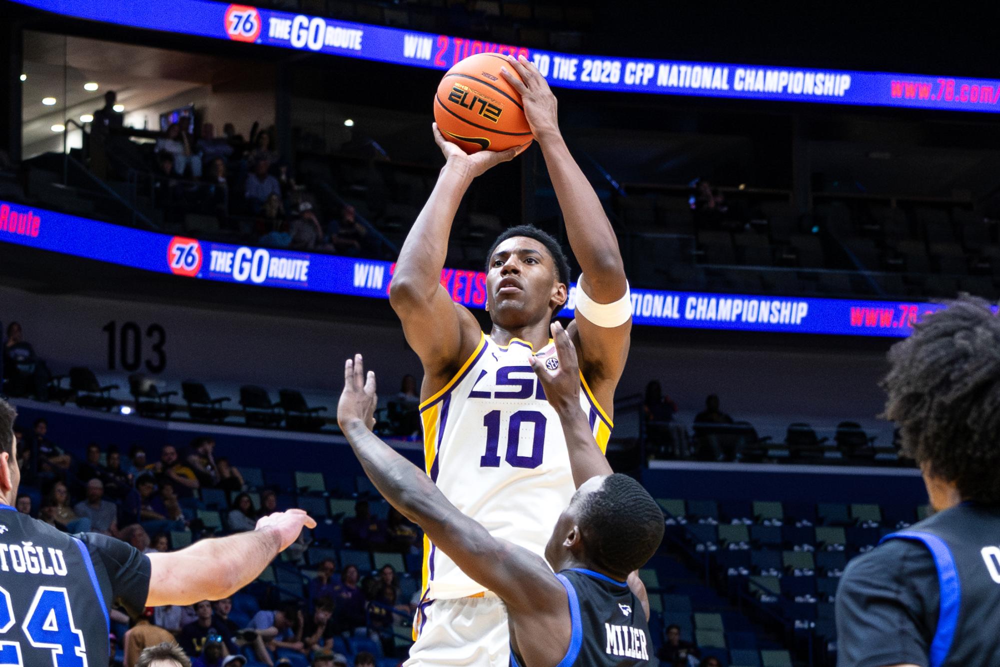 PHOTOS: LSU men's basketball defeats SMU on the road in New Orleans