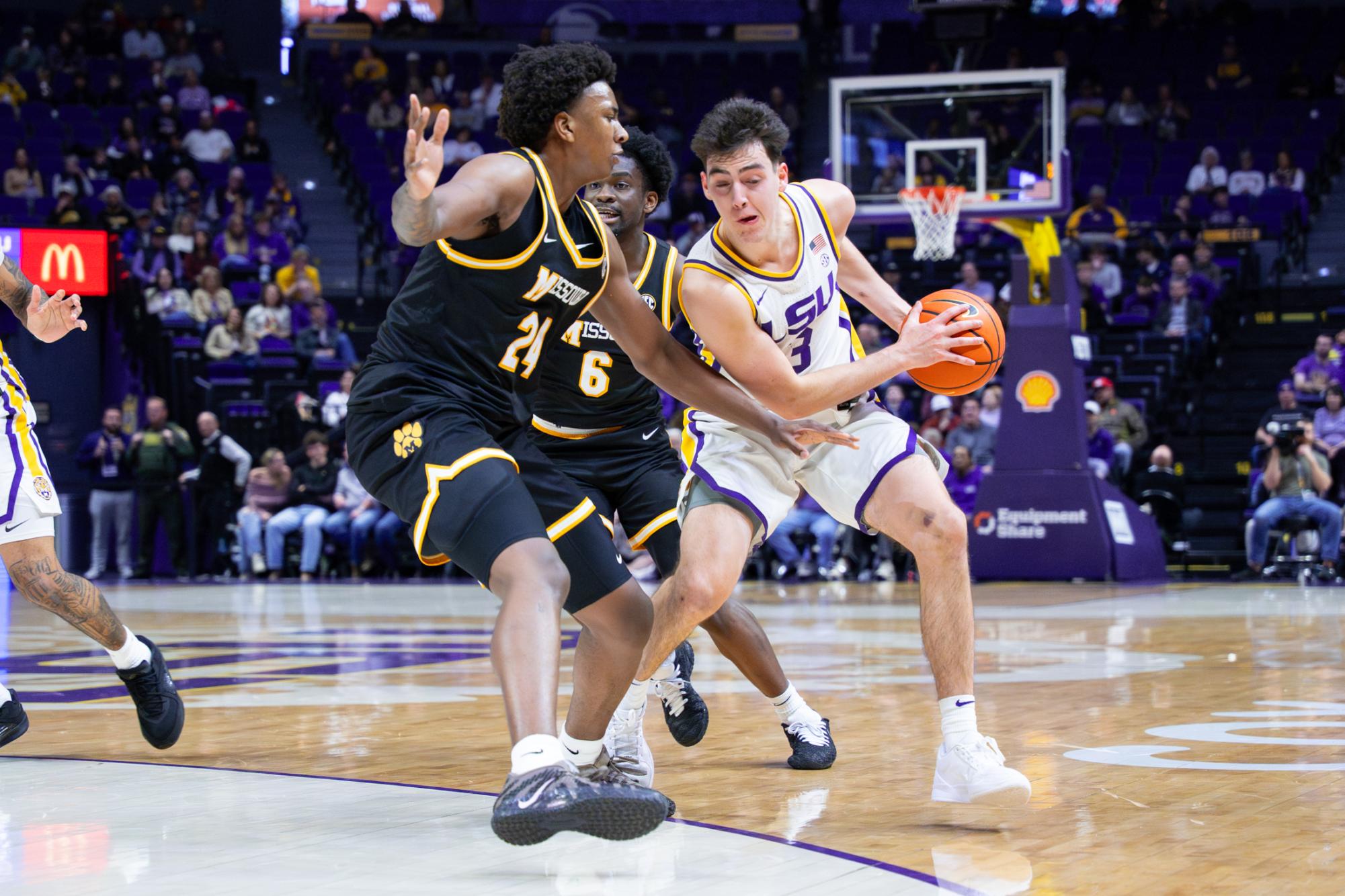 PHOTOS: LSU men's basketball defeats Missouri