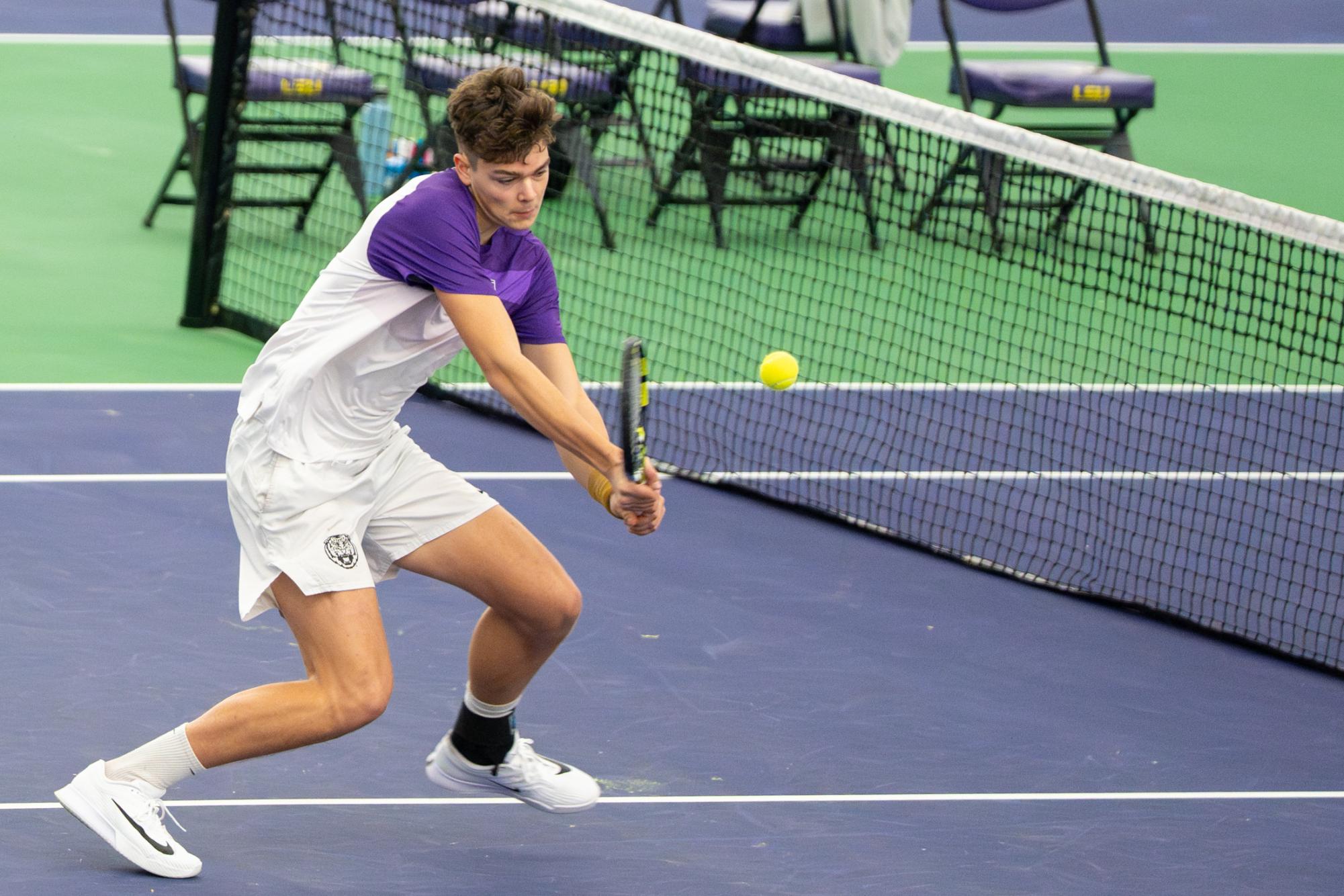 PHOTOS: LSU men's tennis dominates South Alabama