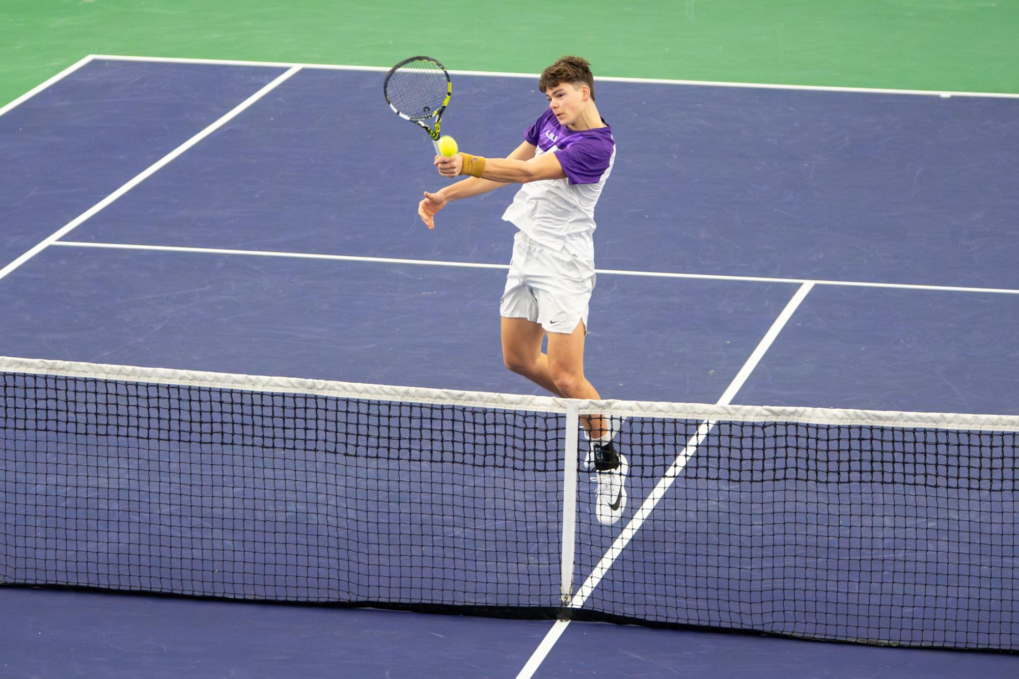 PHOTOS: LSU men's tennis dominates South Alabama