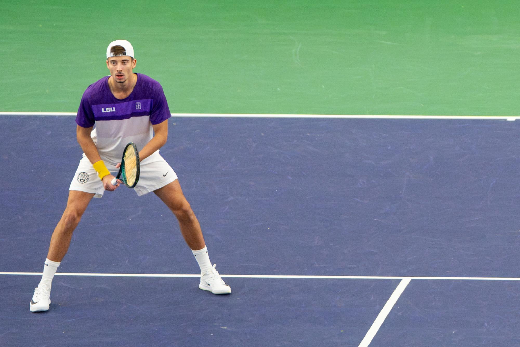 PHOTOS: LSU men's tennis dominates South Alabama