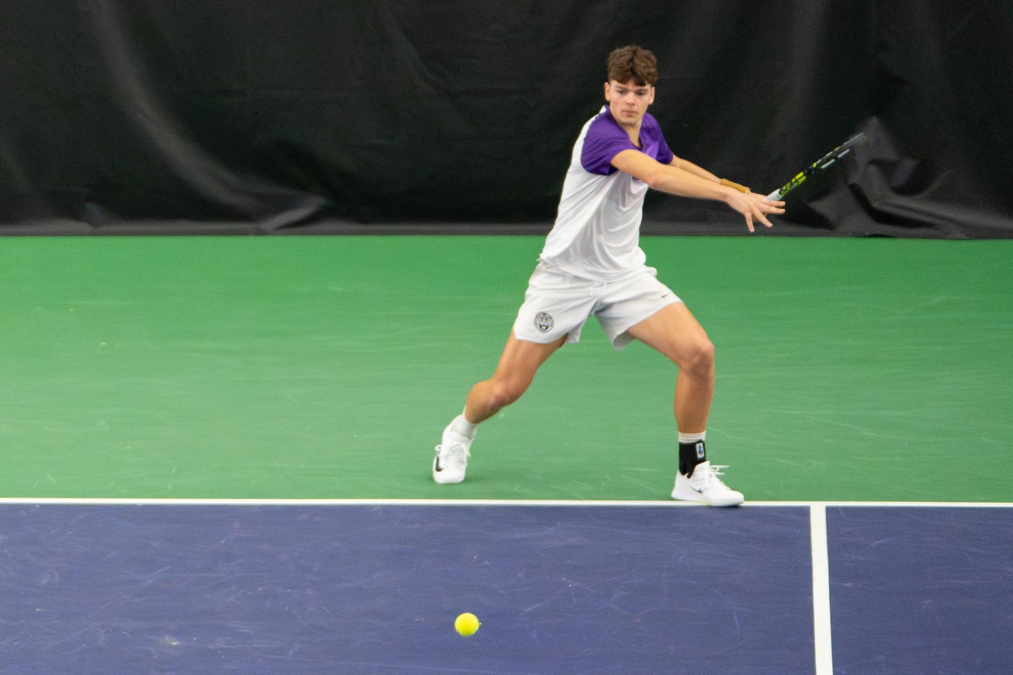 PHOTOS: LSU men's tennis dominates South Alabama