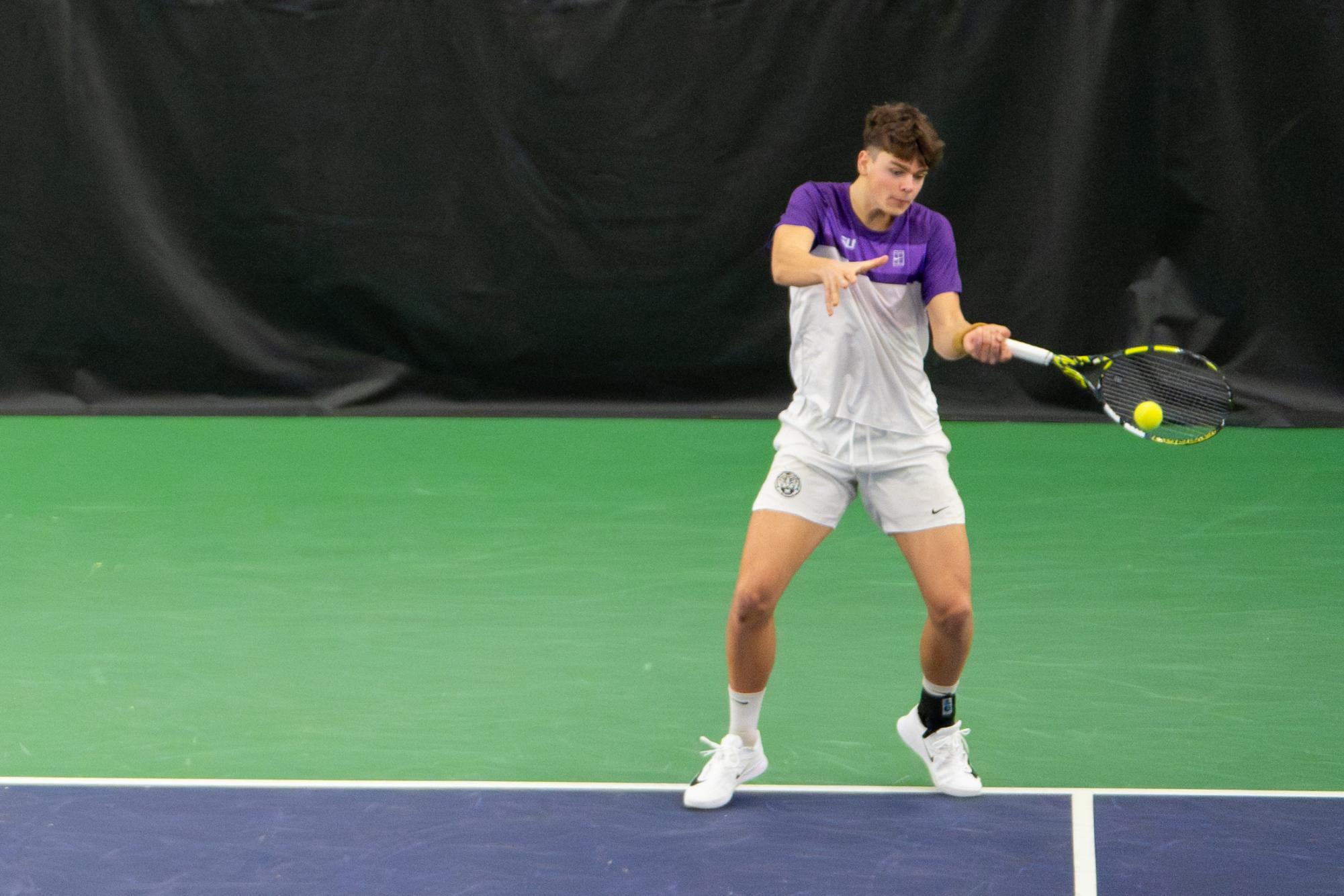 PHOTOS: LSU men's tennis dominates South Alabama
