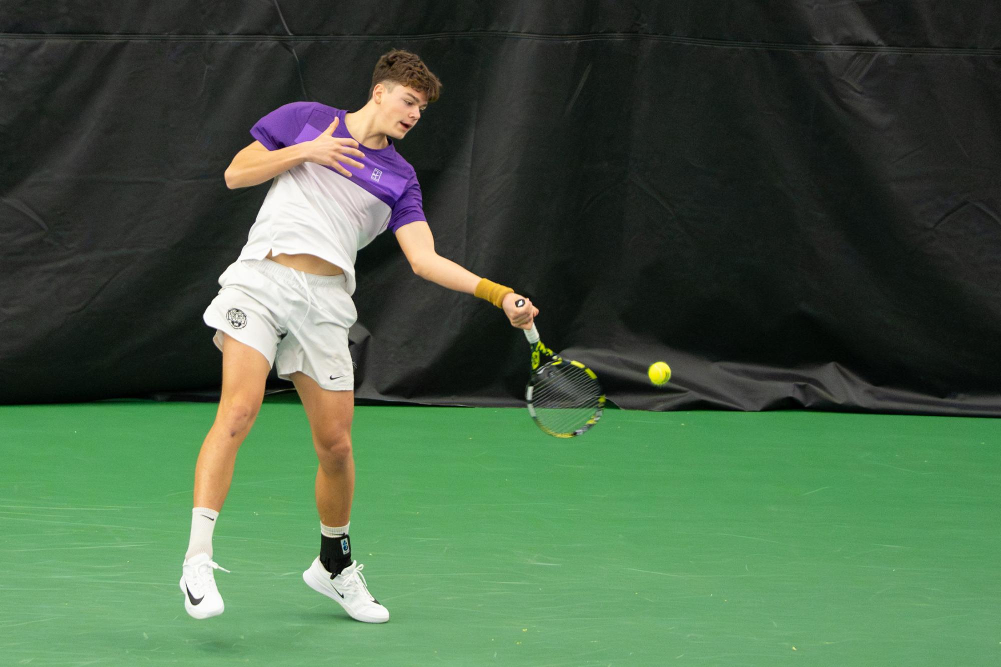 PHOTOS: LSU men's tennis dominates South Alabama