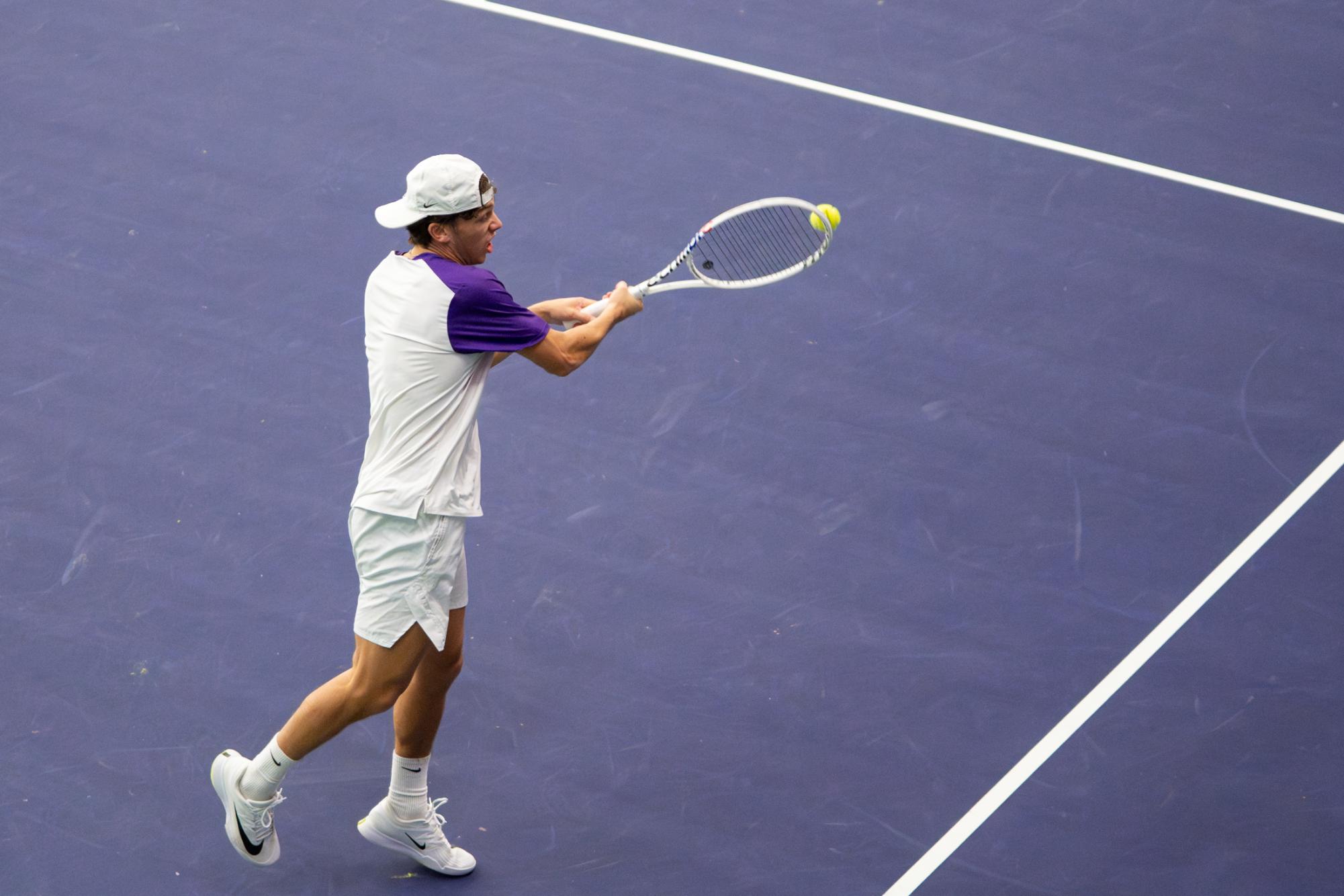PHOTOS: LSU men's tennis dominates South Alabama