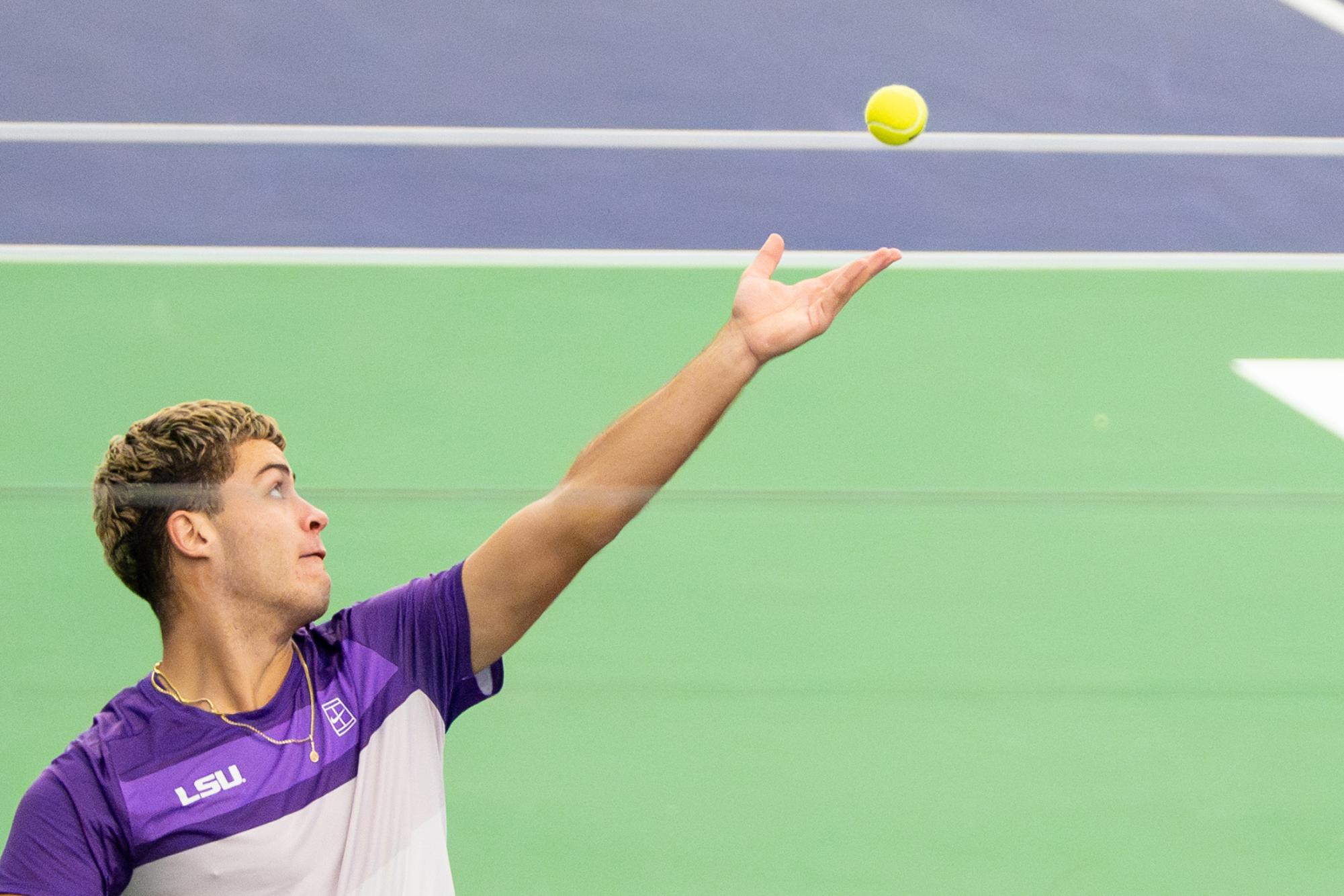 PHOTOS: LSU men's tennis dominates South Alabama