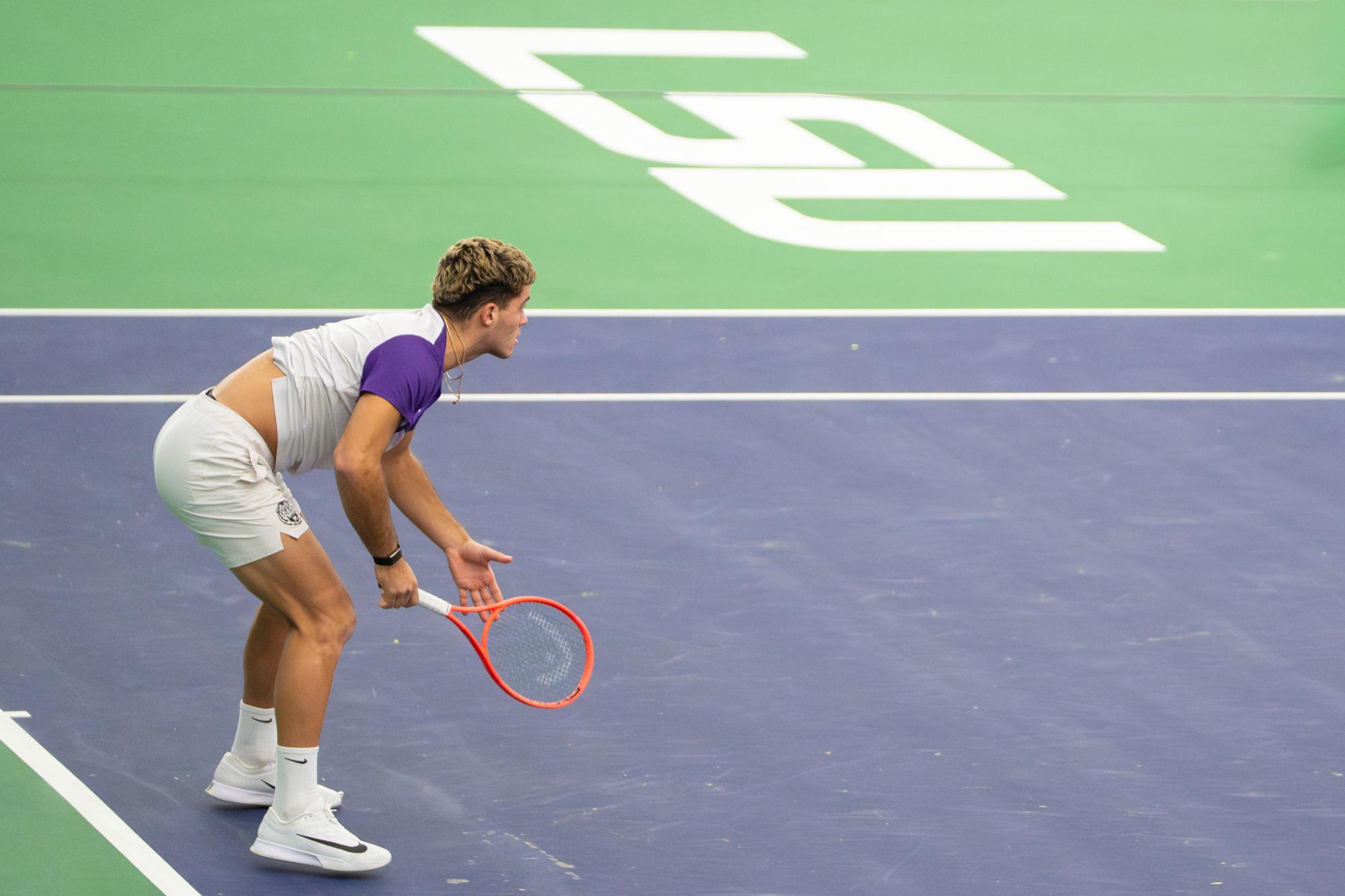 PHOTOS: LSU men's tennis dominates South Alabama