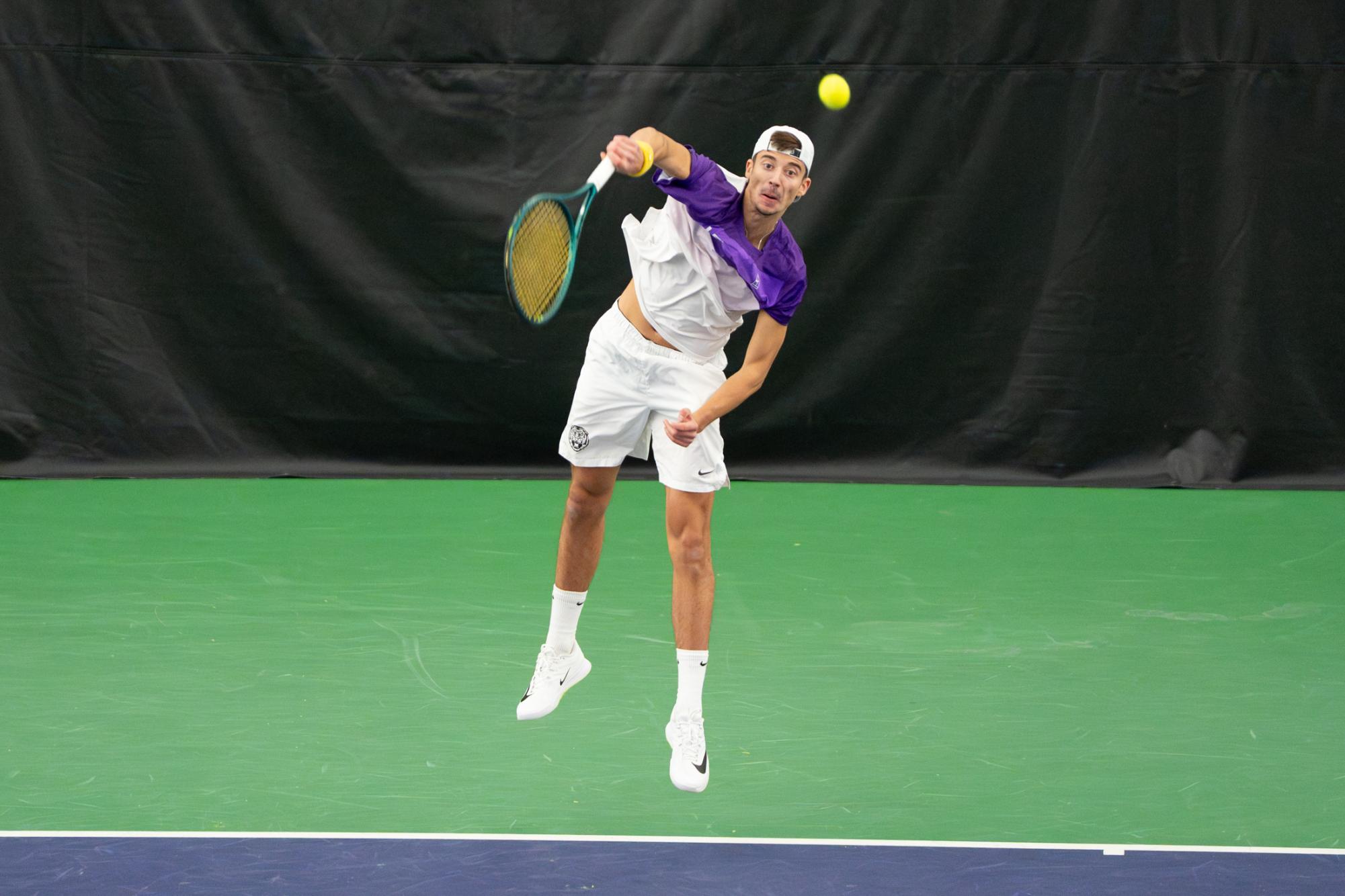 PHOTOS: LSU men's tennis dominates South Alabama