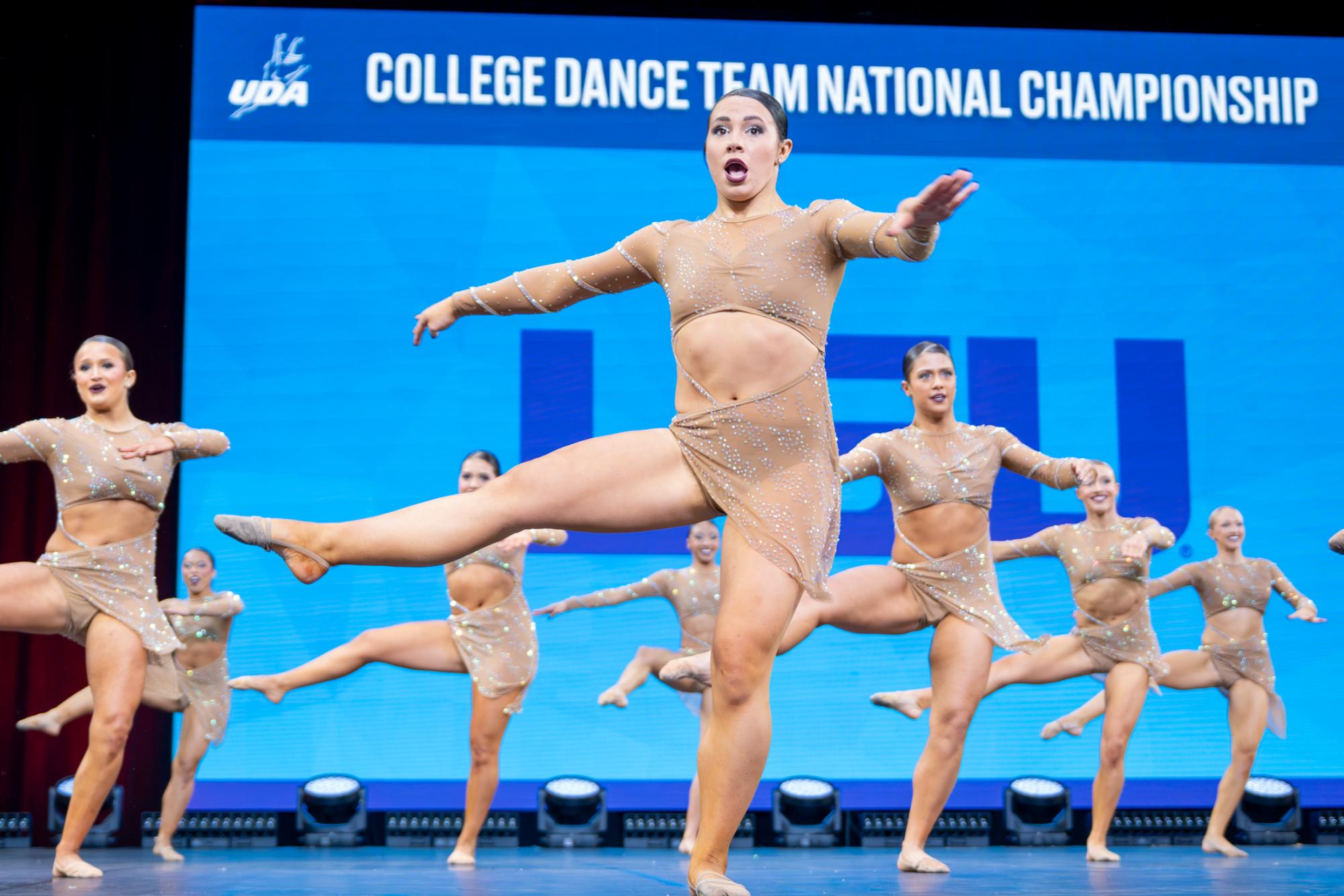 See LSU Tiger Girls as they place second in jazz at UDA Nationals