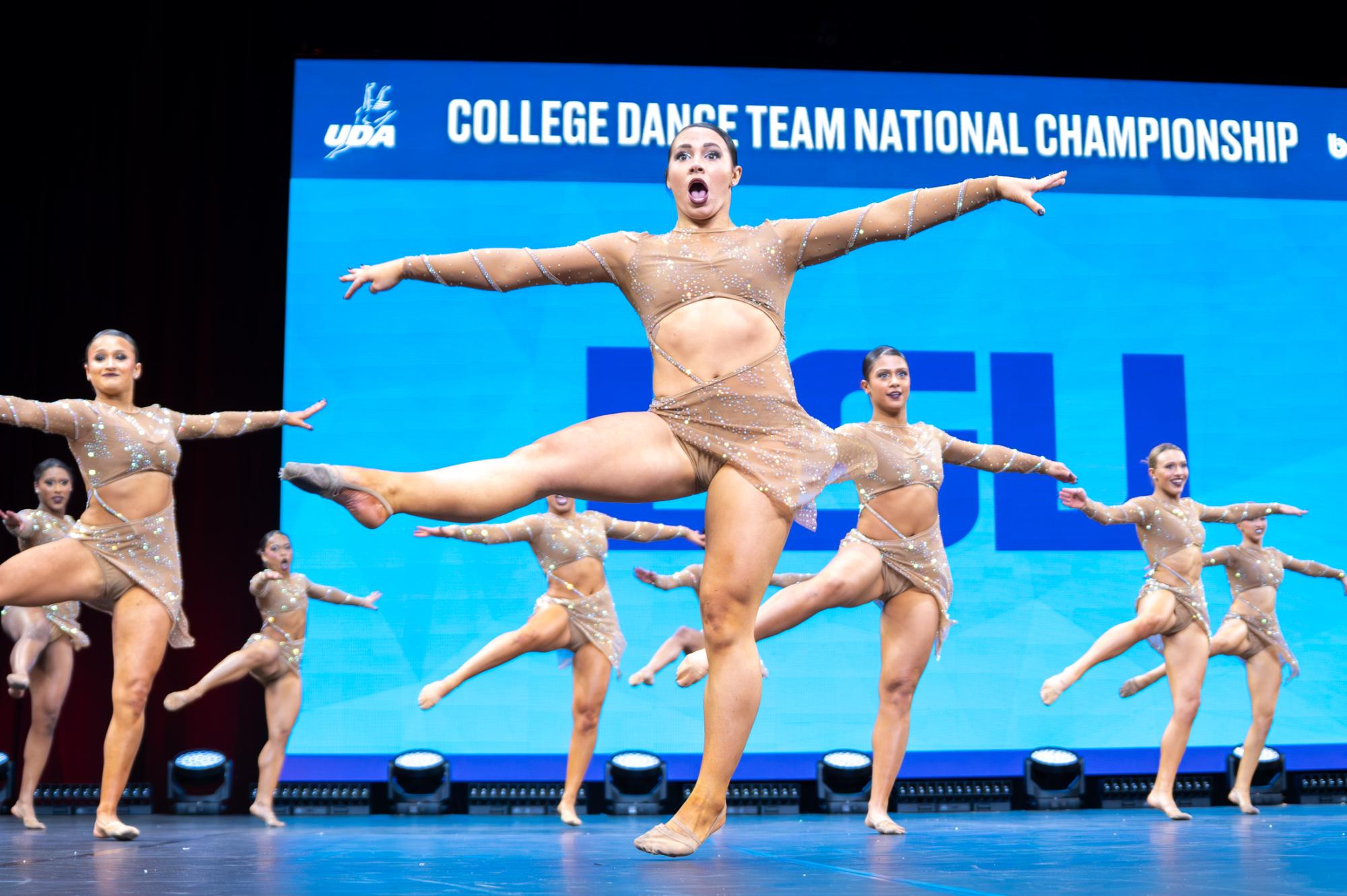 See LSU Tiger Girls as they place second in jazz at UDA Nationals