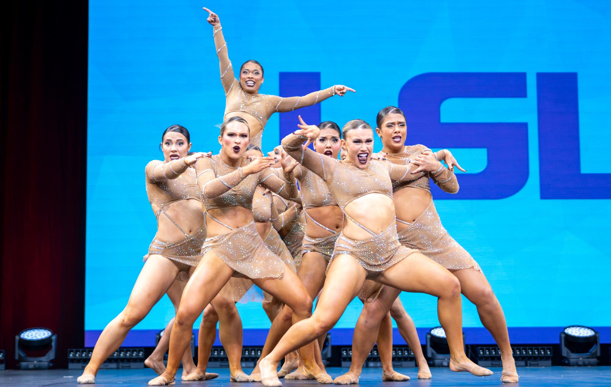 See LSU Tiger Girls as they place second in jazz at UDA Nationals