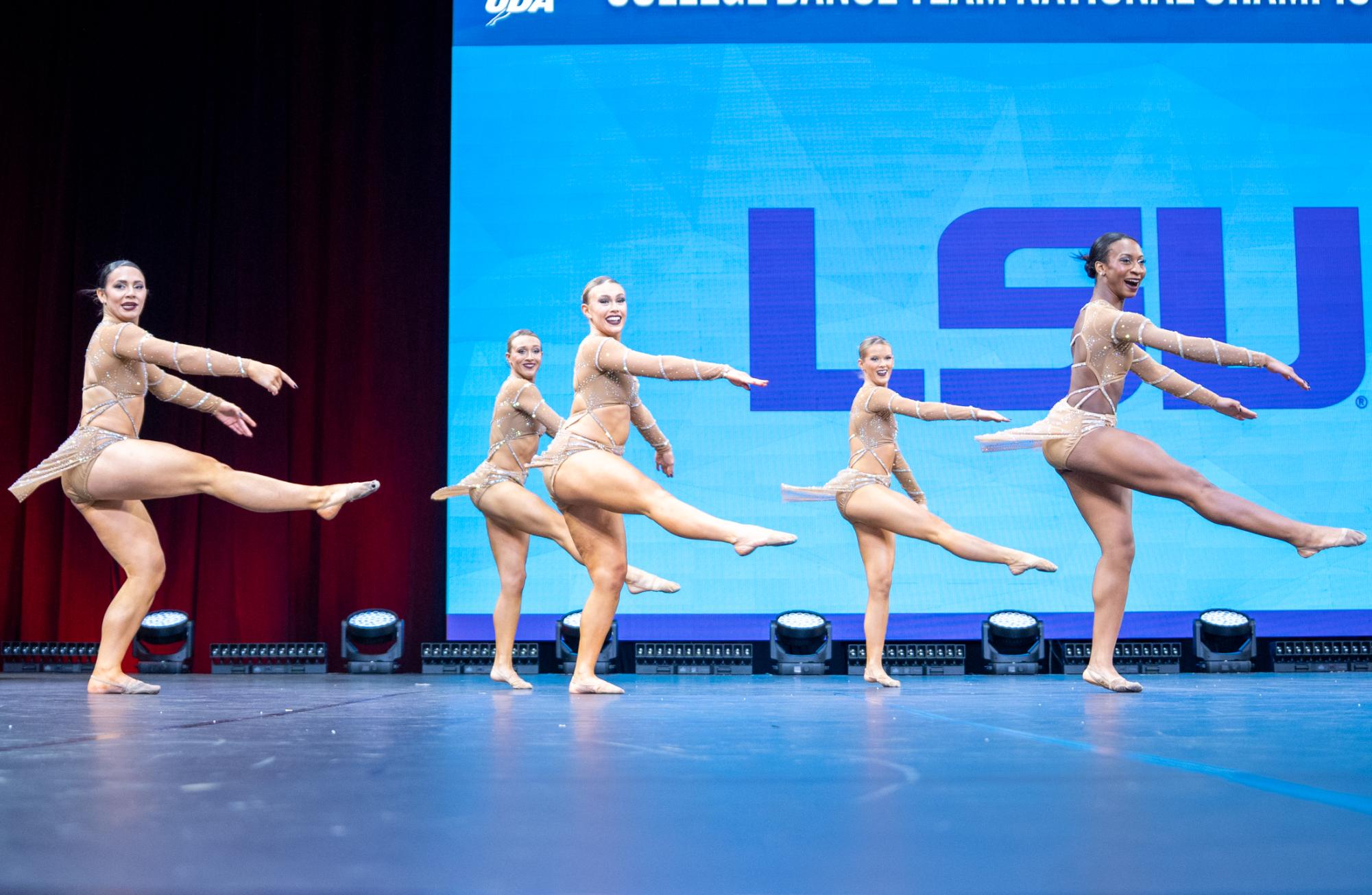 See LSU Tiger Girls as they place second in jazz at UDA Nationals