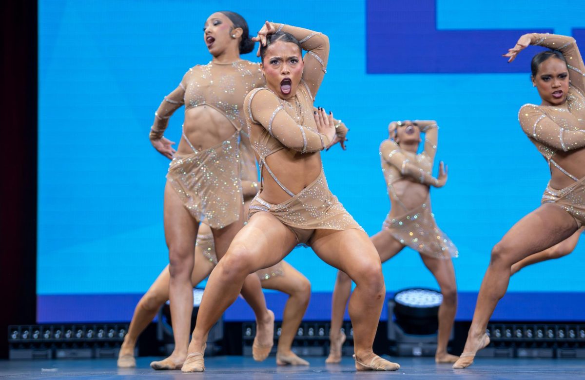 The LSU Tiger Girls take the stage during the D1A Jazz Finals Sunday, Jan. 18, 2026, at the ESPN Wide World 0f Sports Complex in Orlando, Fl.