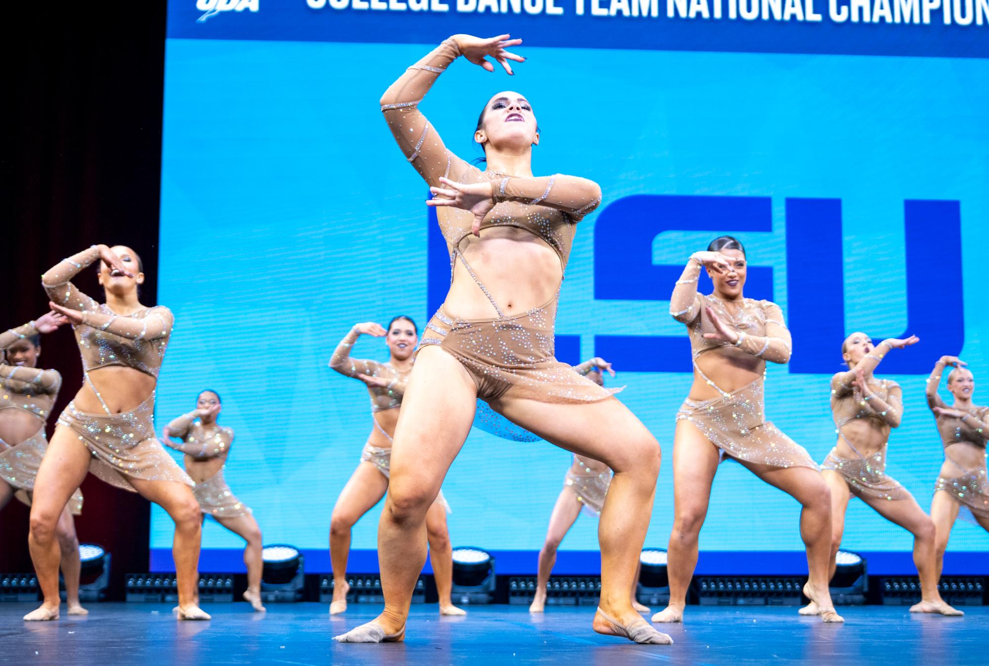 See LSU Tiger Girls as they place second in jazz at UDA Nationals