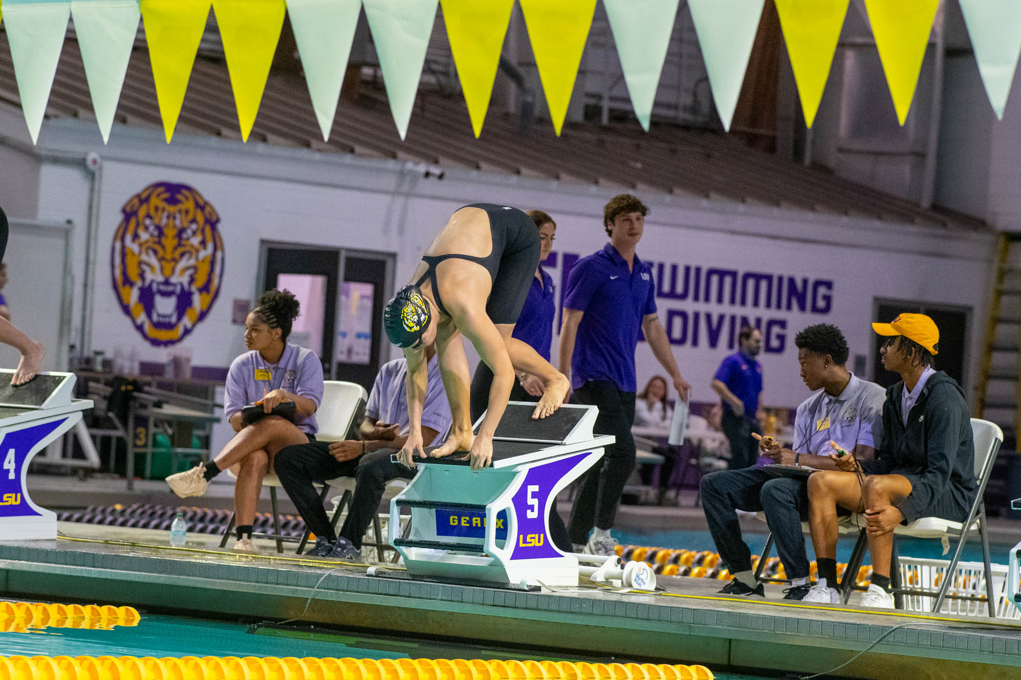 PHOTOS: LSU swim and dive competes intrasquad after weather cancellation