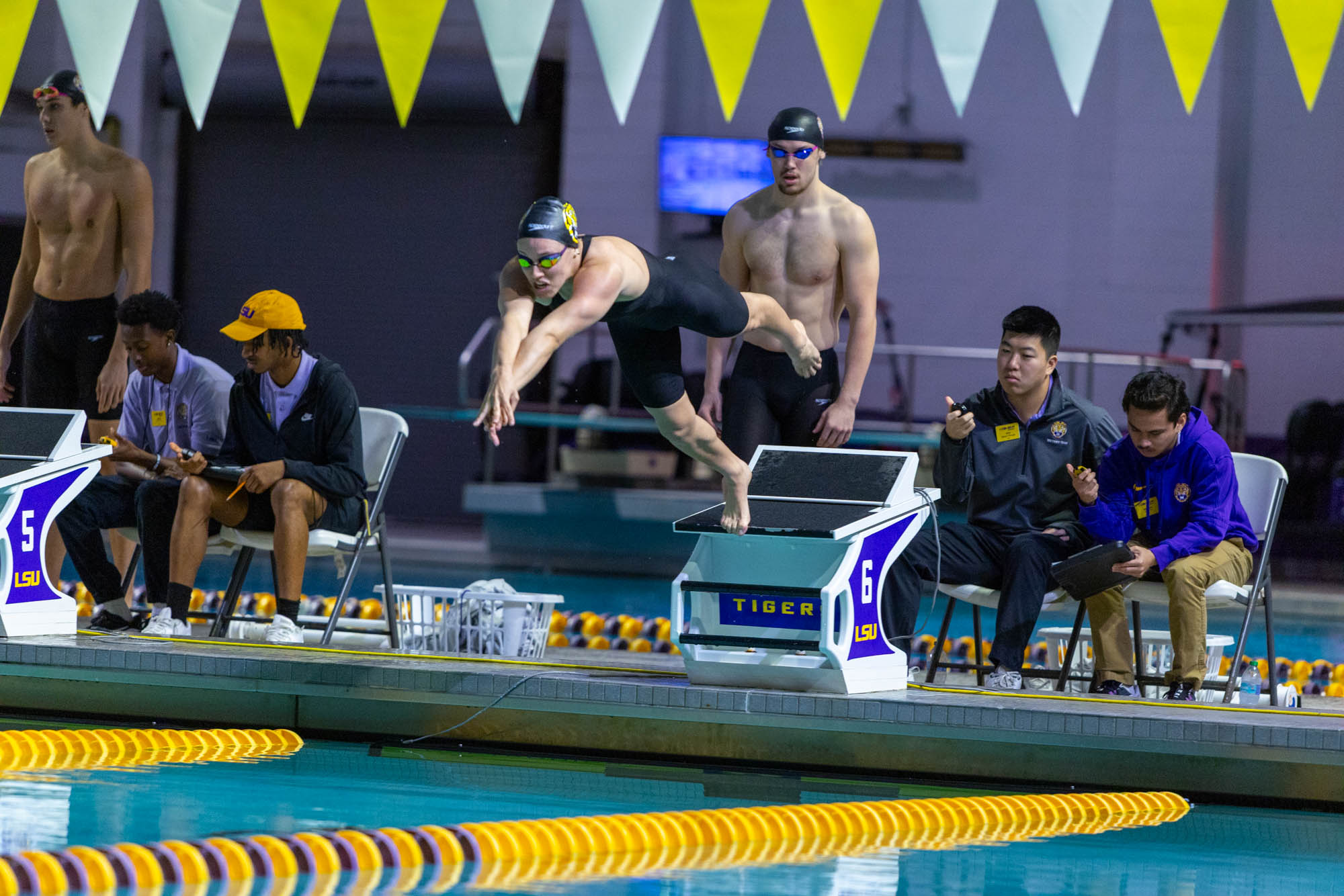 PHOTOS: LSU swim and dive competes intrasquad after weather cancellation