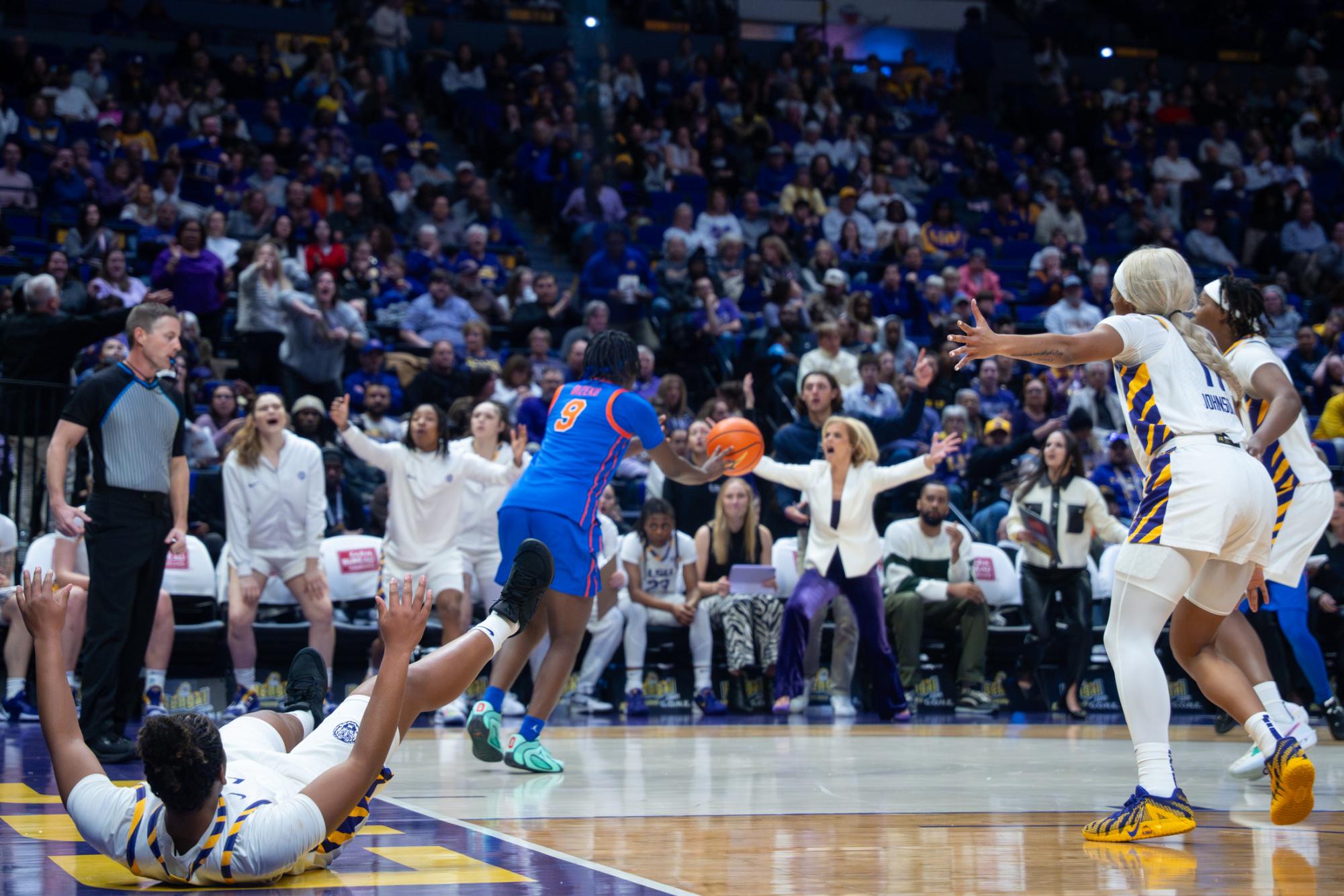 PHOTOS: LSU women's basketball defeats Florida after physical game