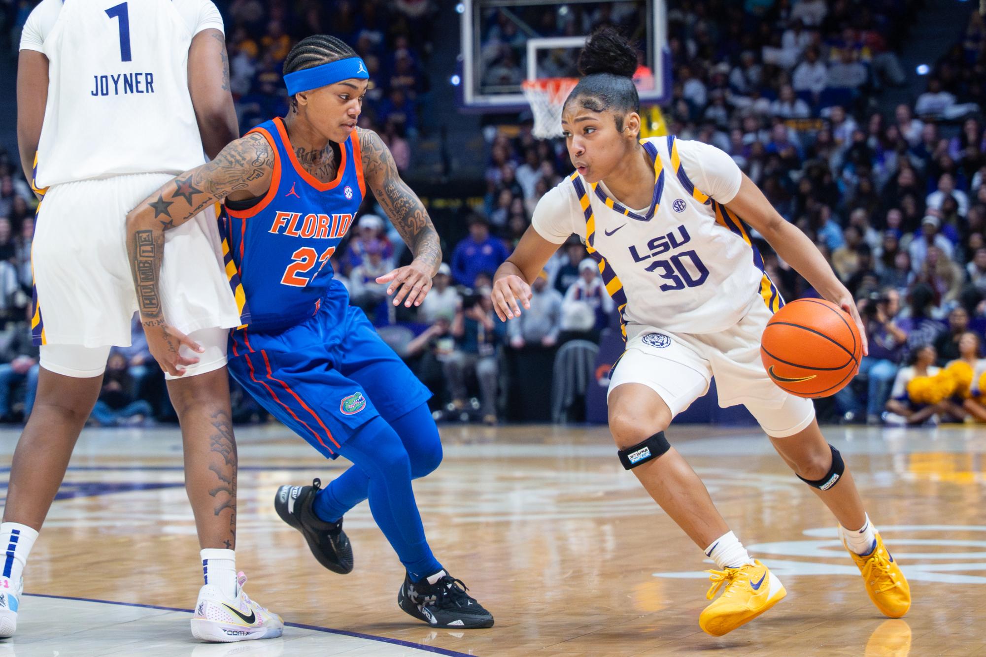 PHOTOS: LSU women's basketball defeats Florida after physical game