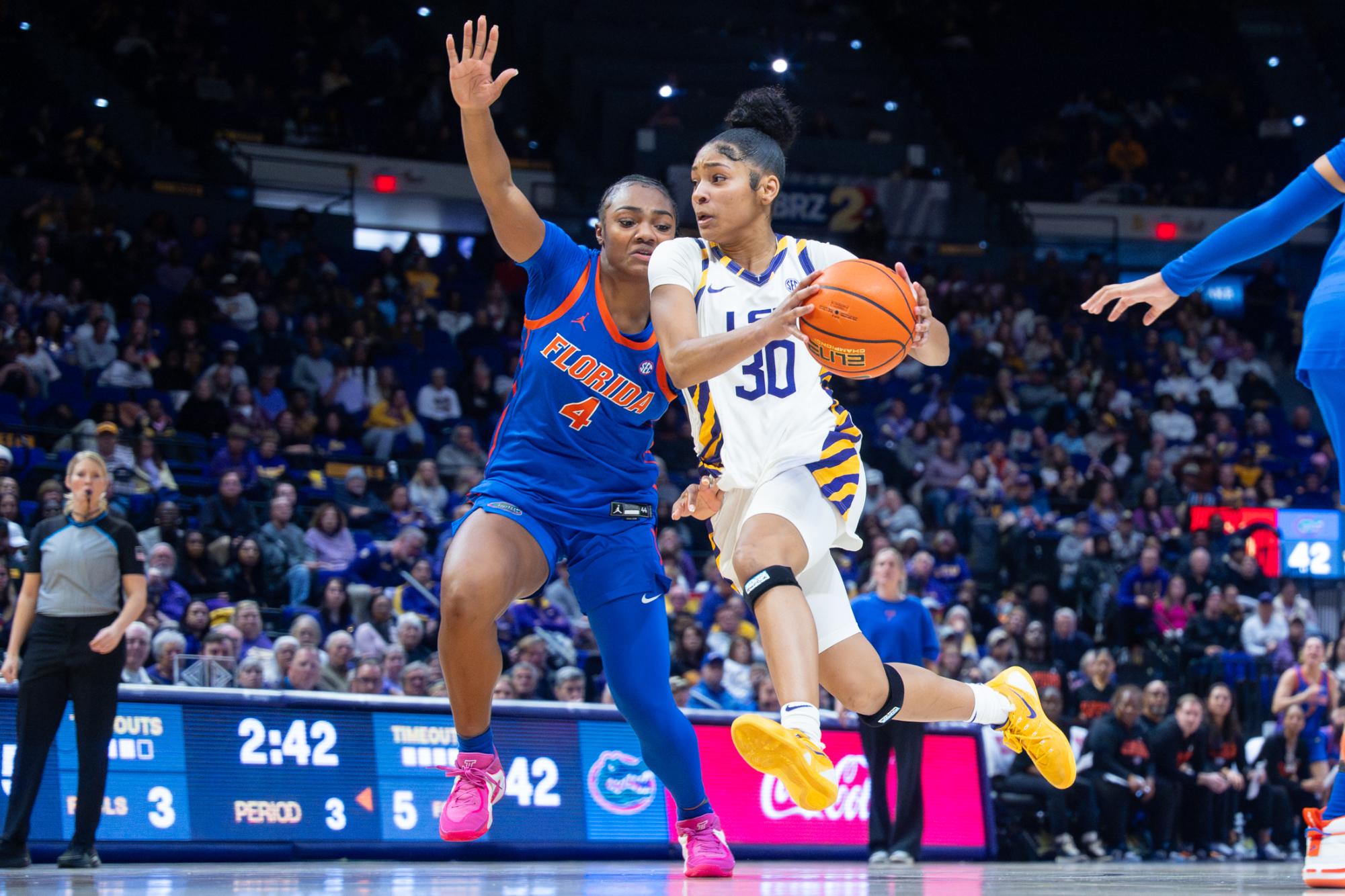 PHOTOS: LSU women's basketball defeats Florida after physical game