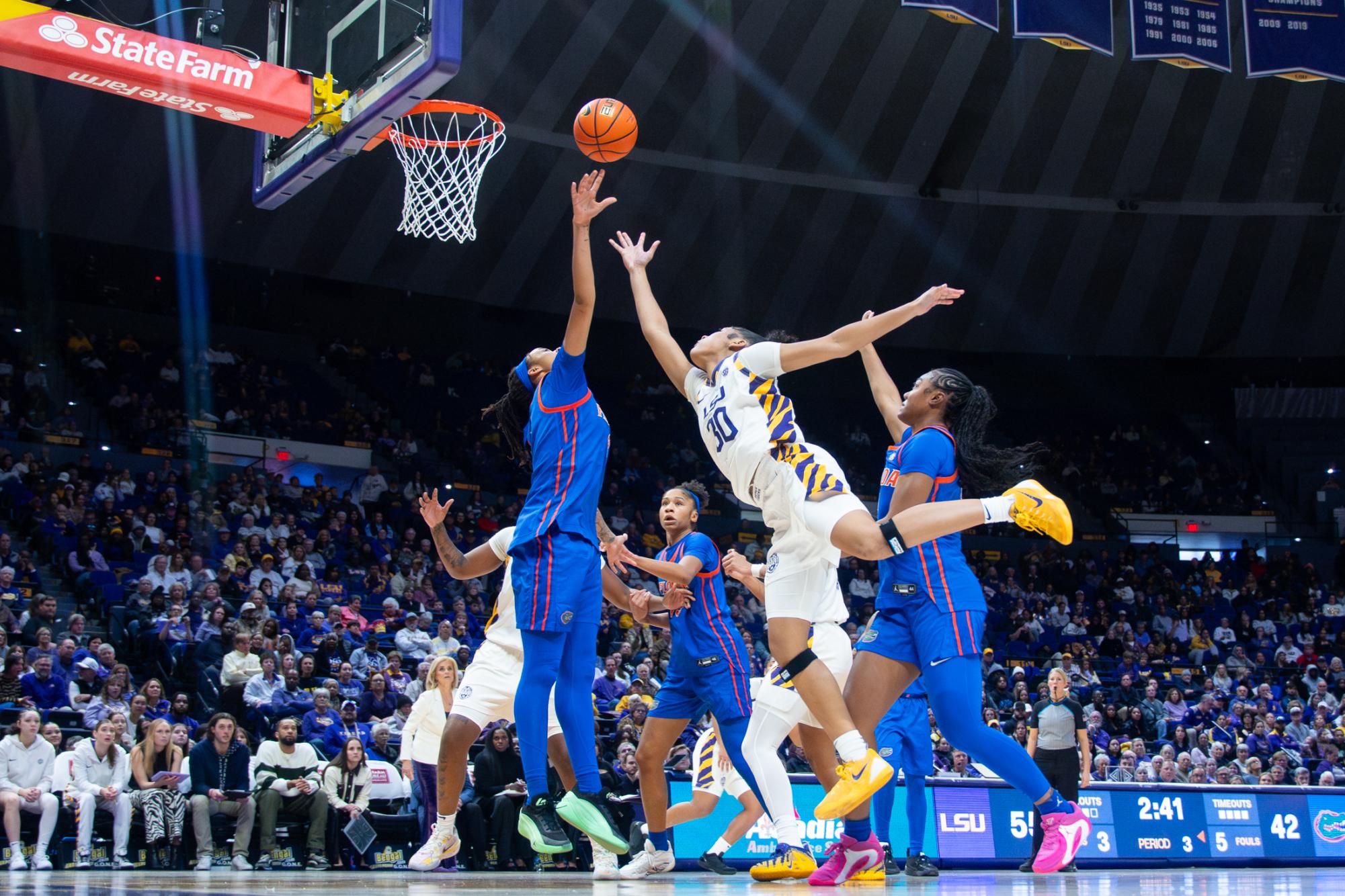 PHOTOS: LSU women's basketball defeats Florida after physical game