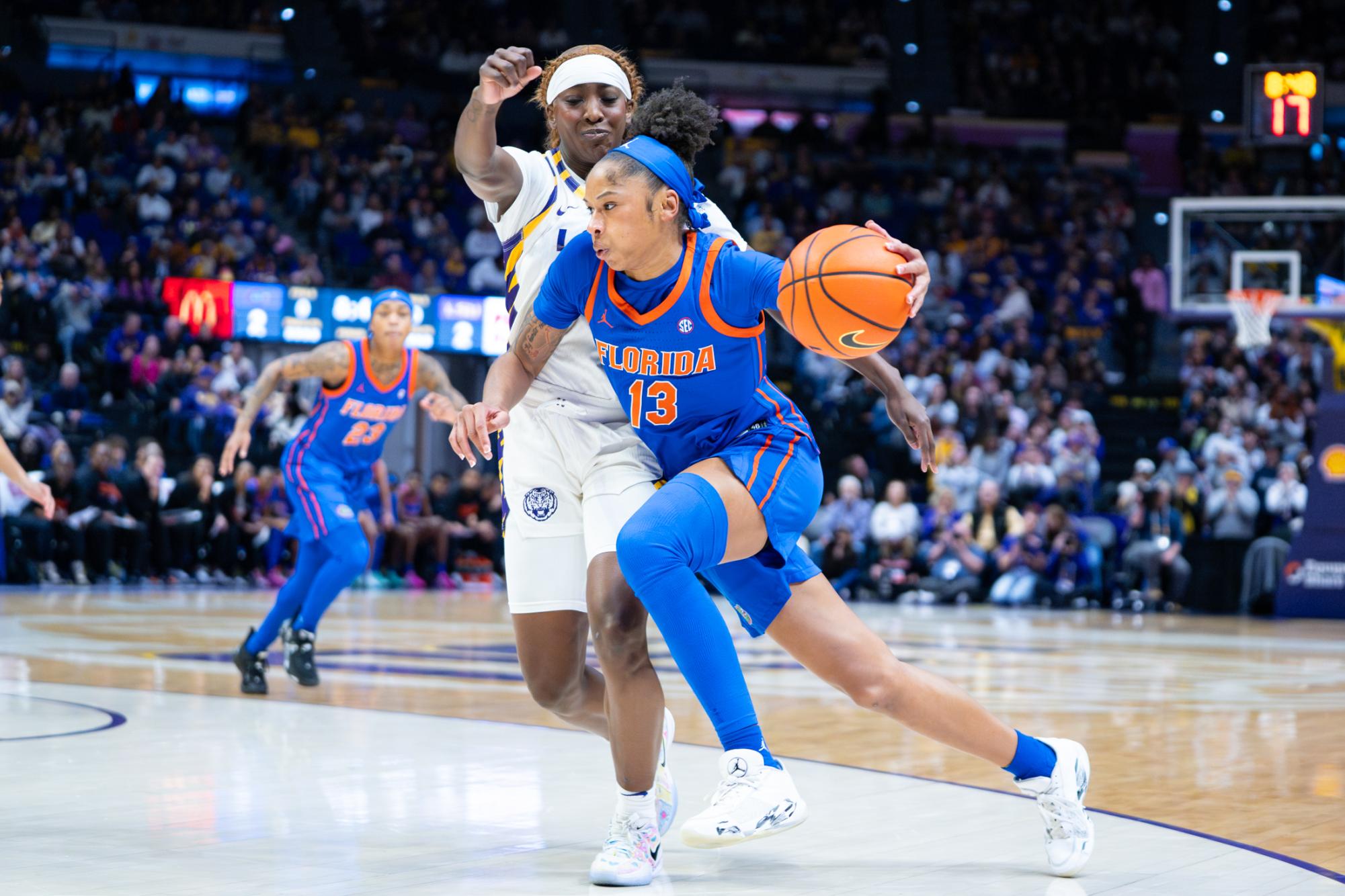 PHOTOS: LSU women's basketball defeats Florida after physical game